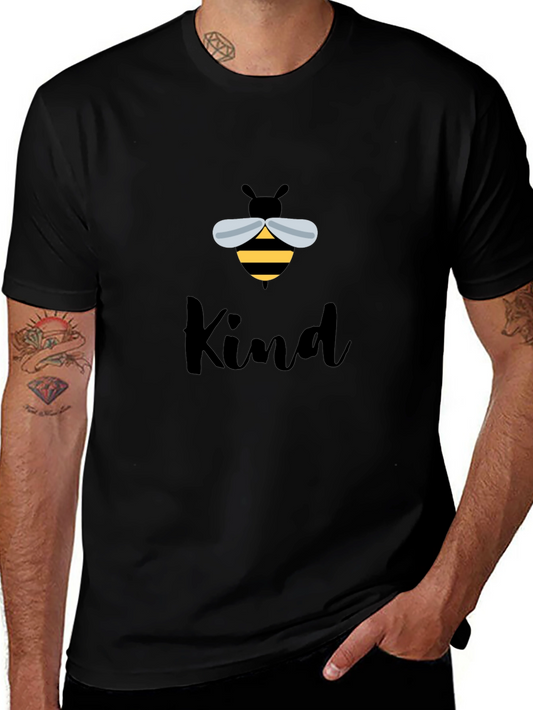 Bee Kind Graphic Tee - Unisex Black T-Shirt
