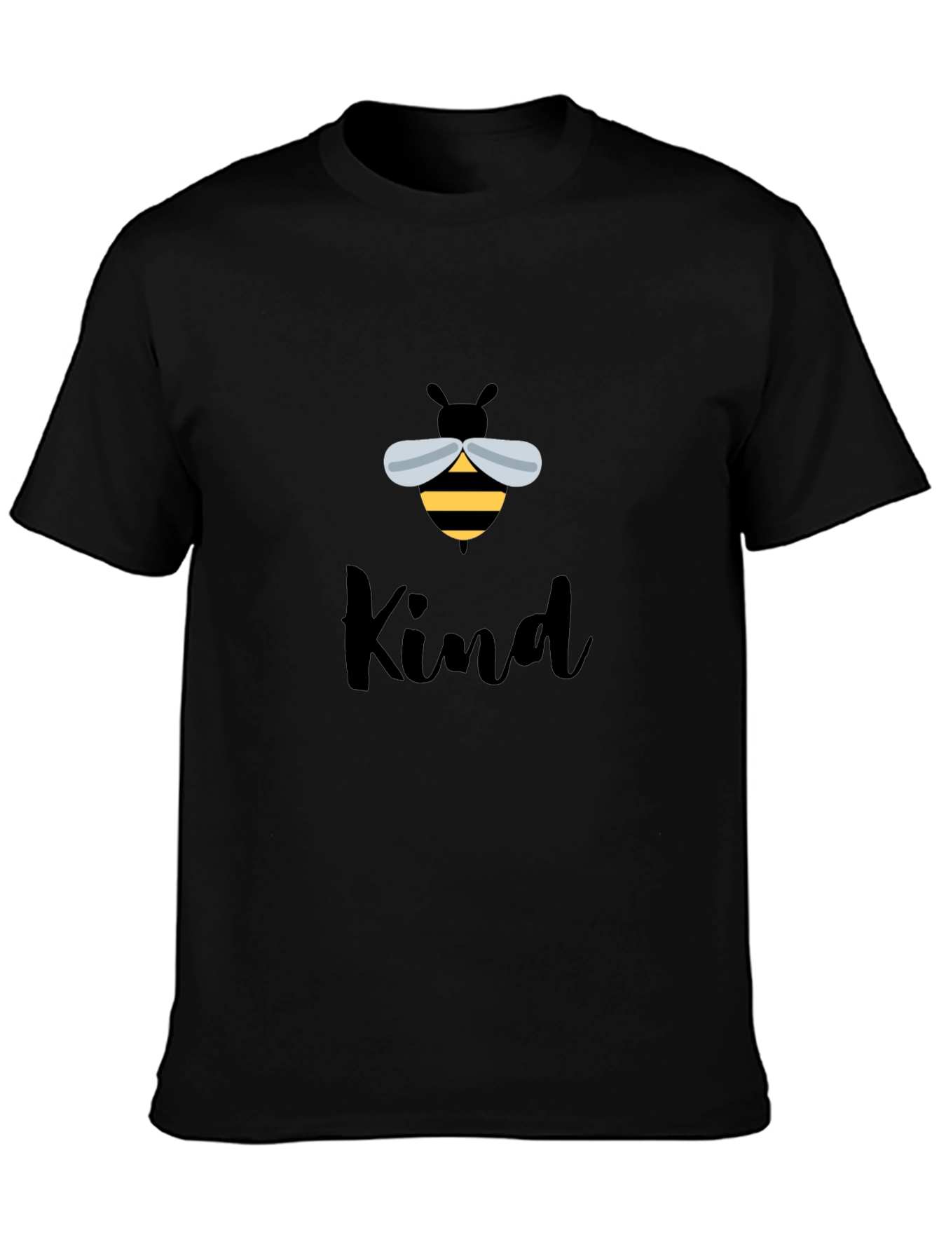 Bee Kind Graphic Tee - Unisex Black T-Shirt
