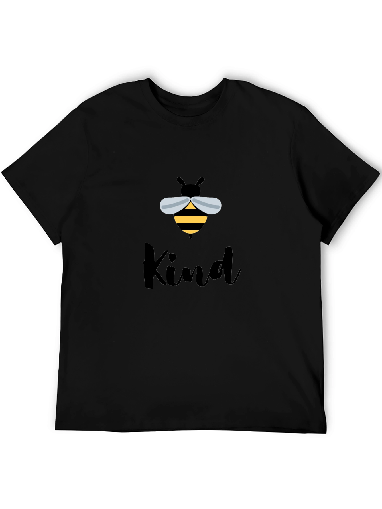 Bee Kind Graphic Tee - Unisex Black T-Shirt