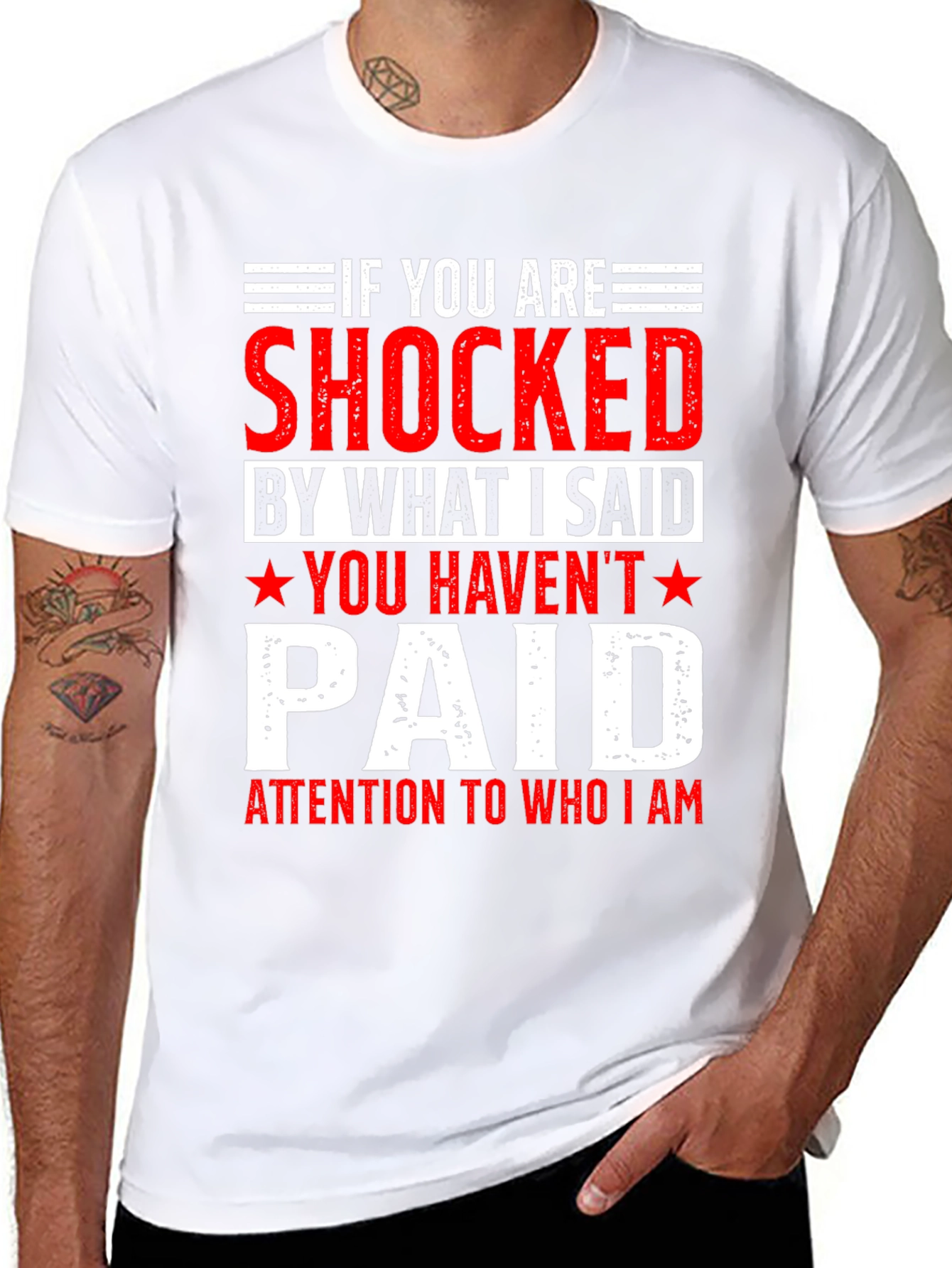 Shocked T-Shirt - Bold Statement Tee