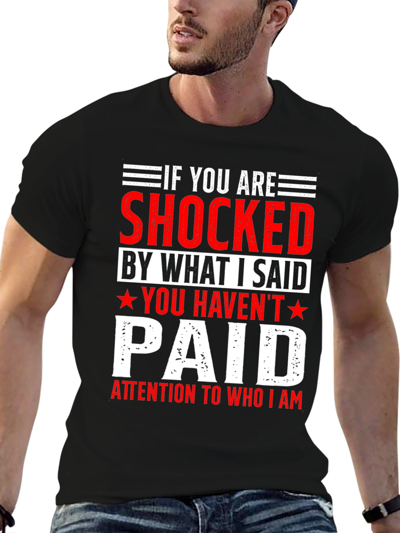 Shocked T-Shirt - Bold Statement Tee