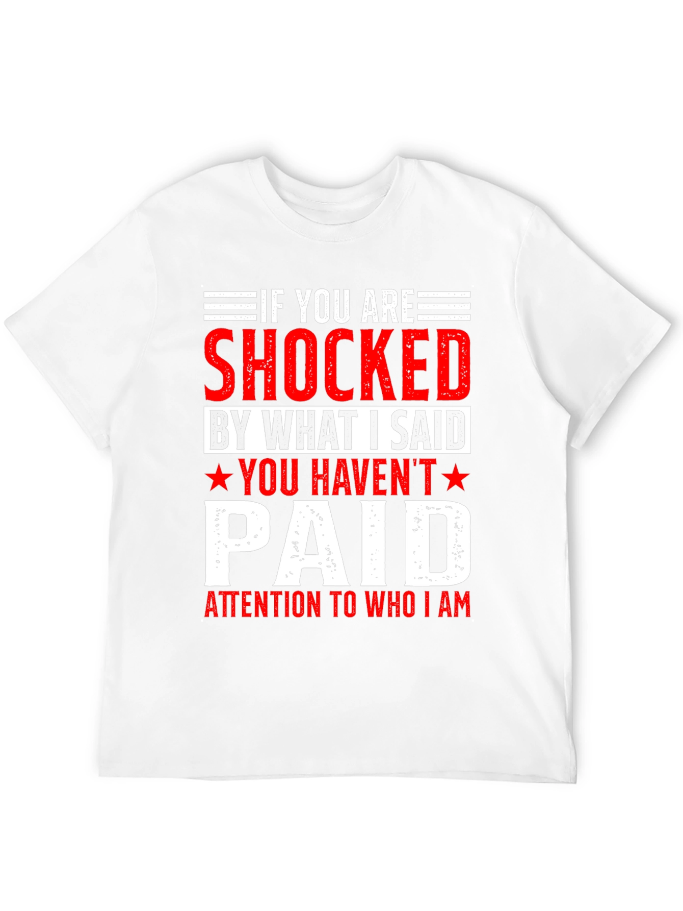 Shocked T-Shirt - Bold Statement Tee