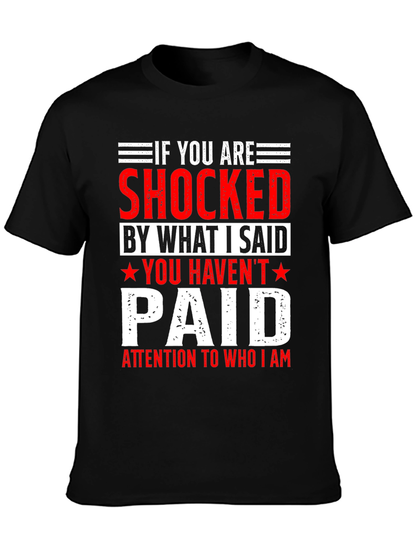 Shocked T-Shirt - Bold Statement Tee