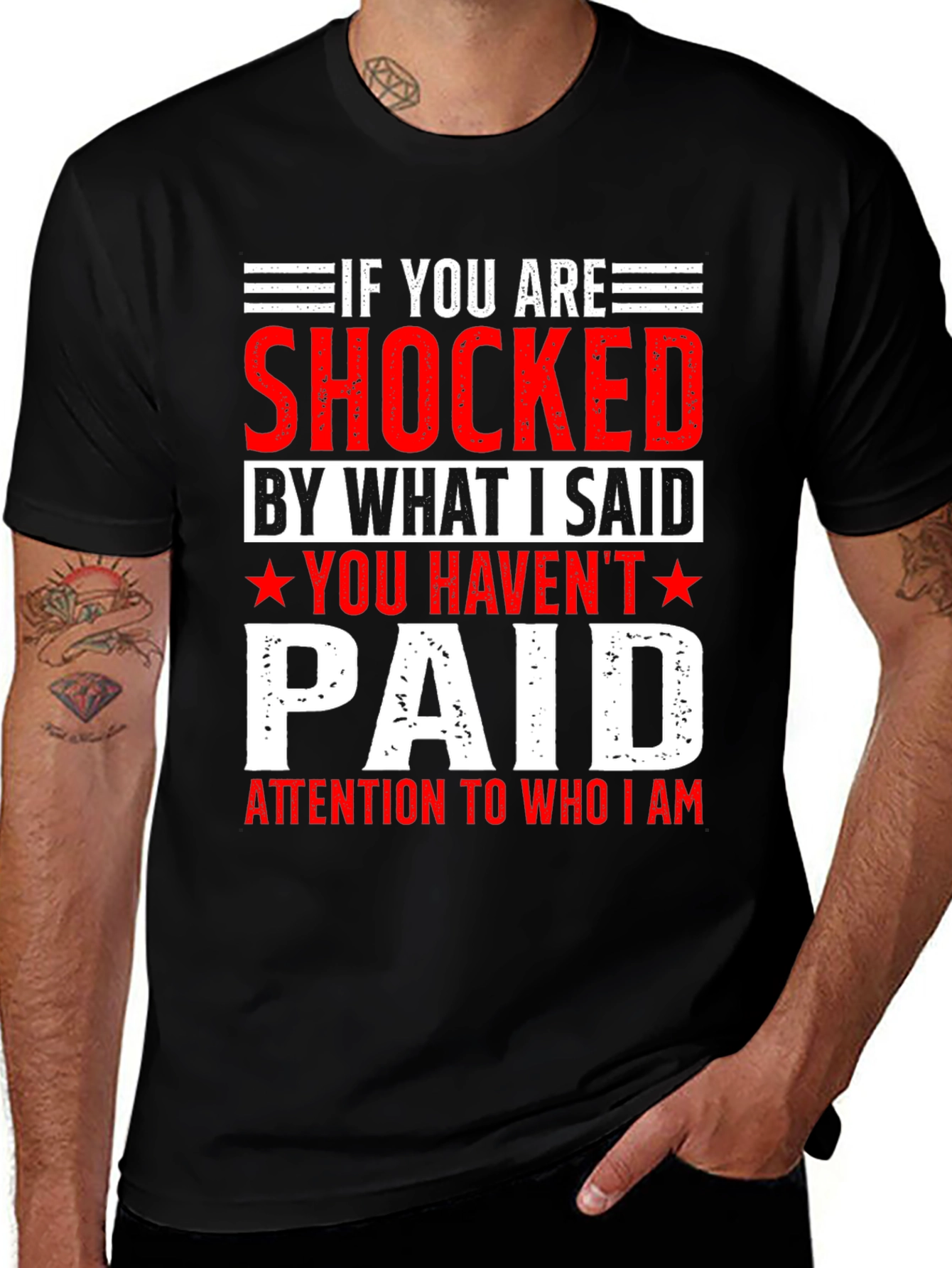 Shocked T-Shirt - Bold Statement Tee