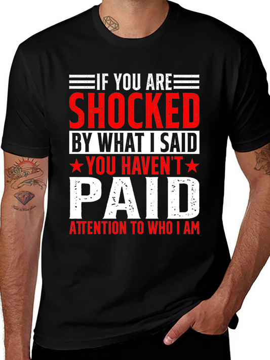 Shocked T-Shirt - Bold Statement Tee