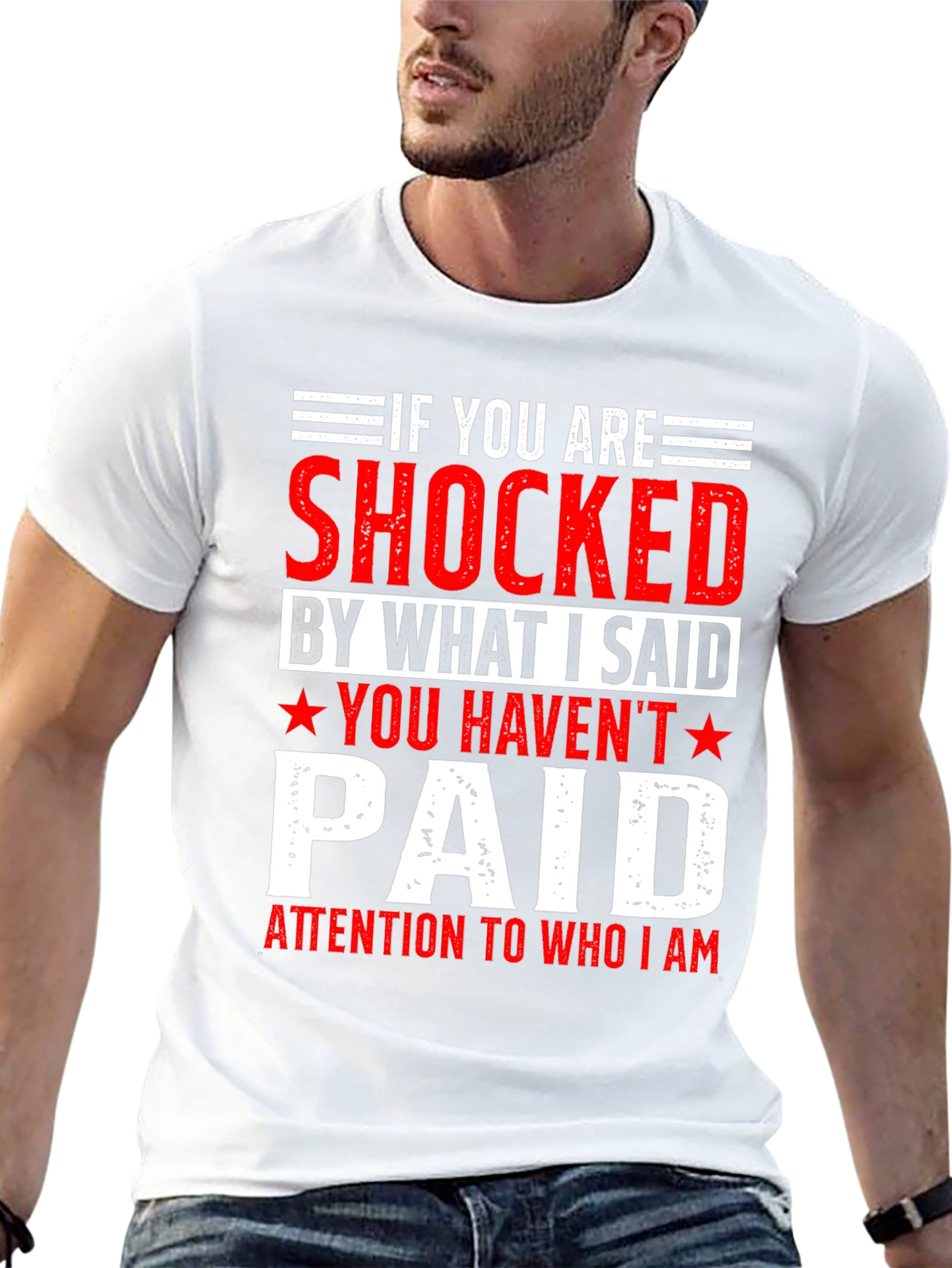 Shocked T-Shirt - Bold Statement Tee