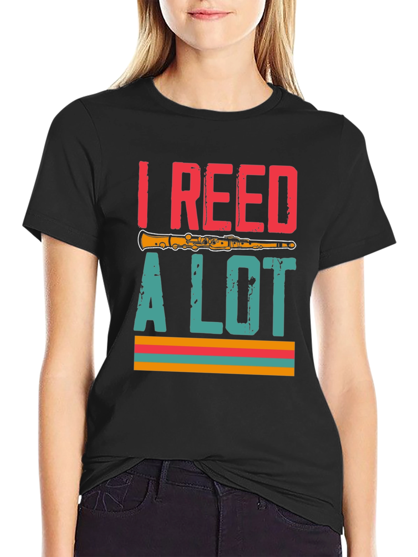 I Reed A Lot T-Shirt | Musician Tee