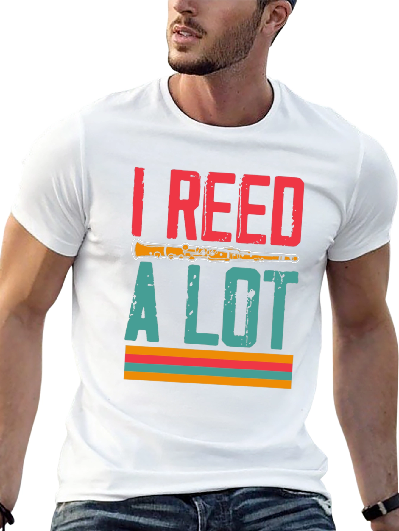 I Reed A Lot T-Shirt | Musician Tee