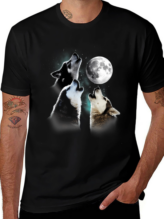 Wolf Moon T-Shirt - Unique Graphic Tee