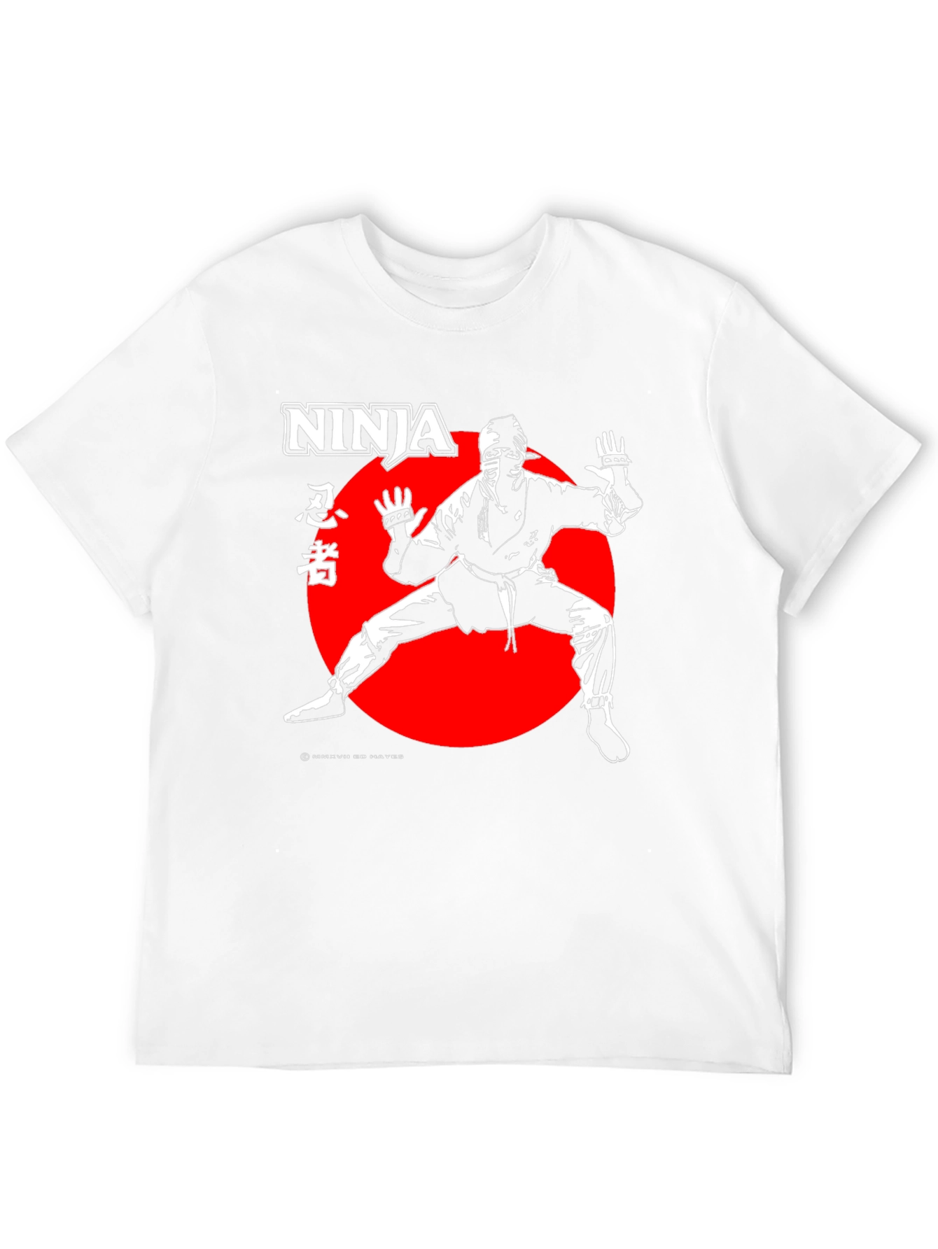 Ninja Graphic T-Shirt - Martial Arts Style