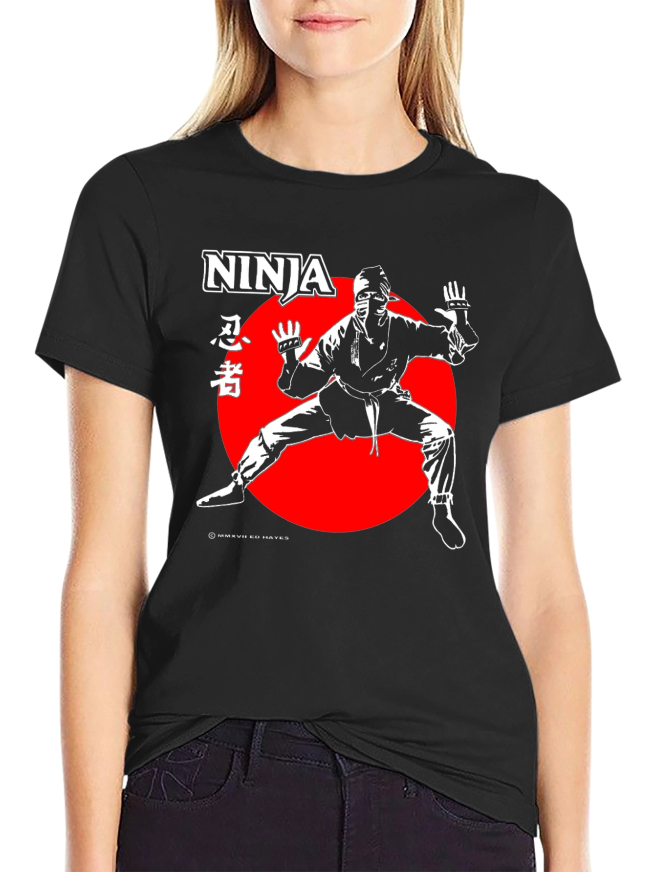 Ninja Graphic T-Shirt - Martial Arts Style
