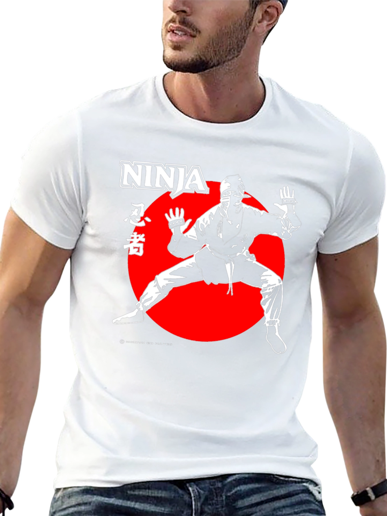 Ninja Graphic T-Shirt - Martial Arts Style
