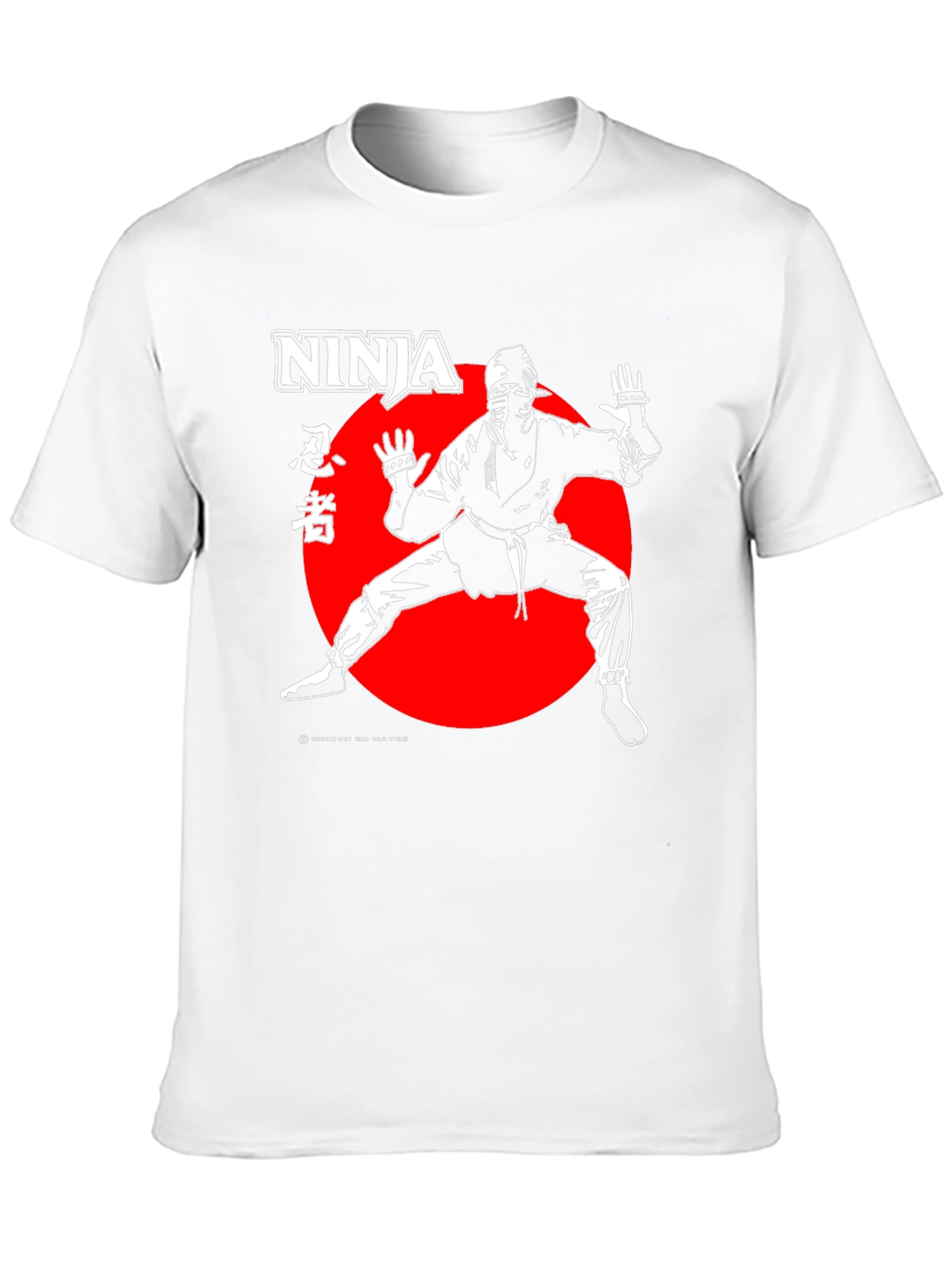 Ninja Graphic T-Shirt - Martial Arts Style