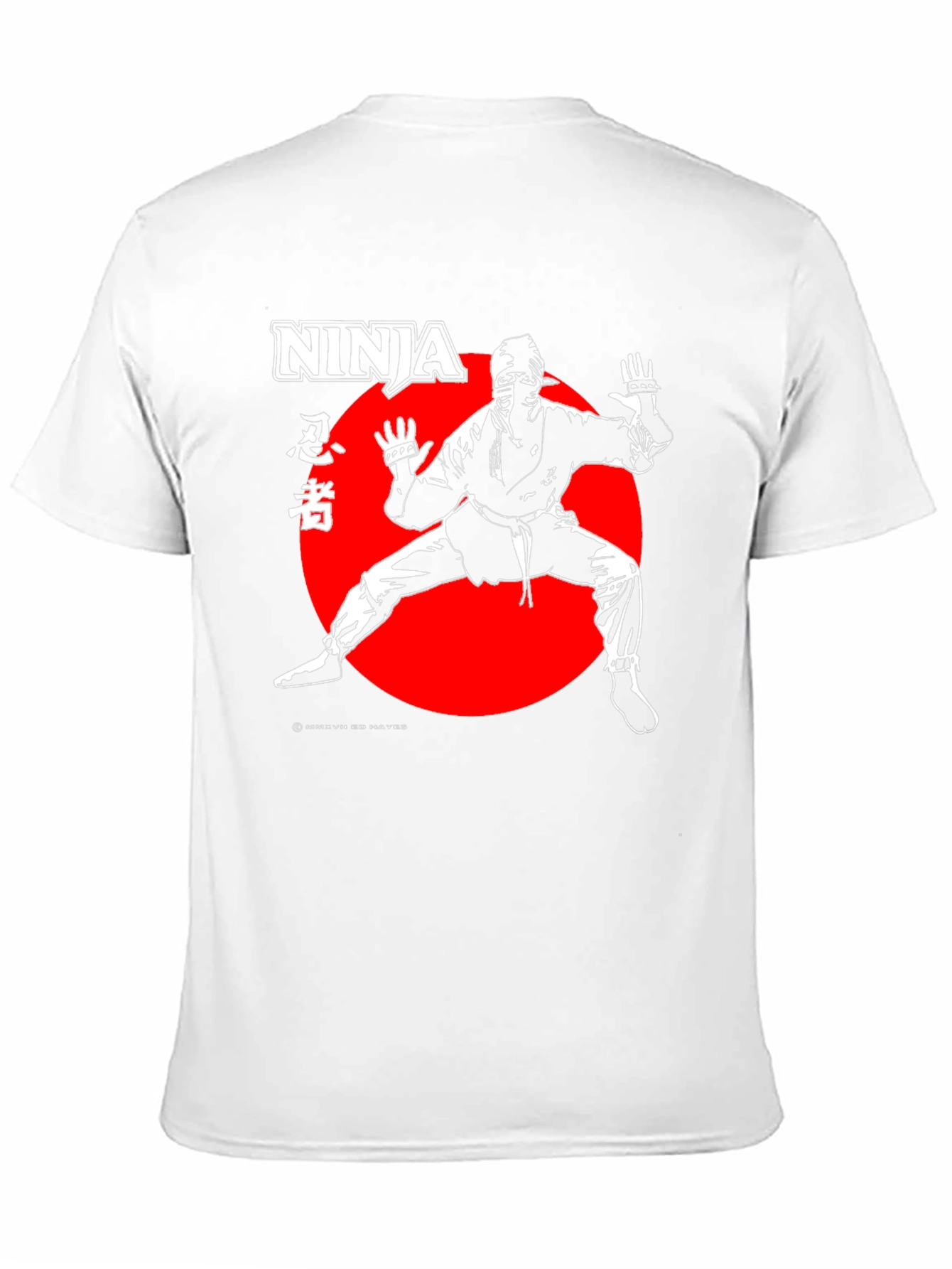 Ninja Graphic T-Shirt - Martial Arts Style
