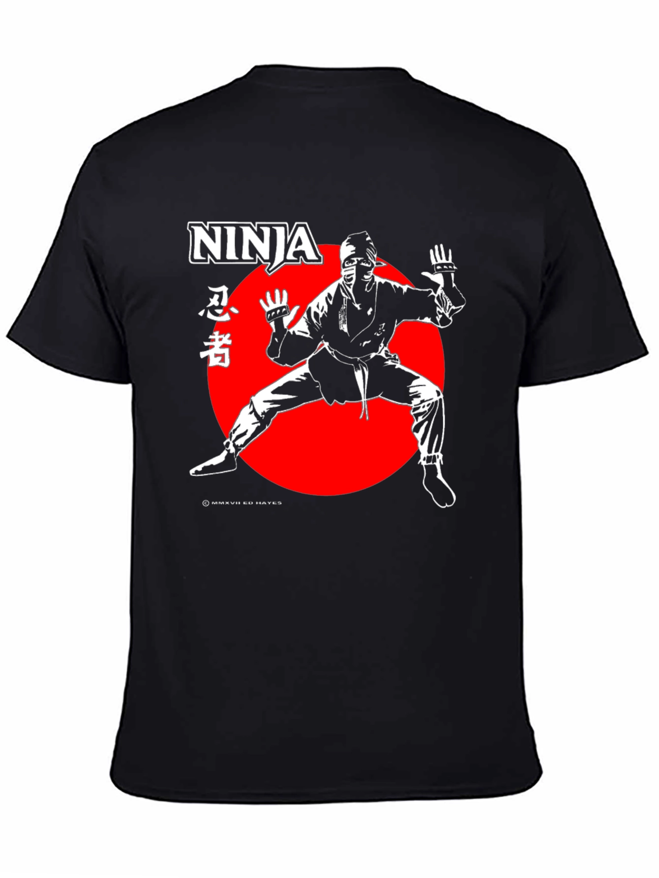 Ninja Graphic T-Shirt - Martial Arts Style