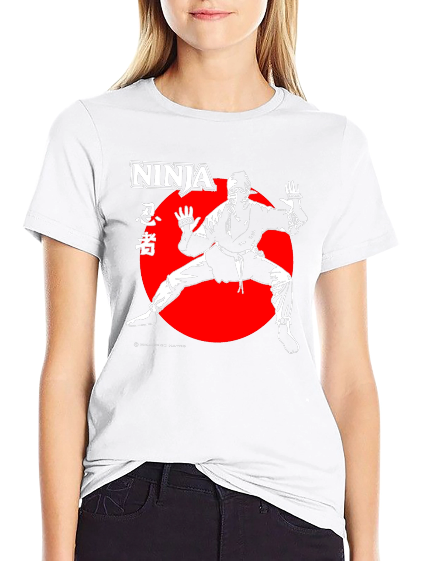Ninja Graphic T-Shirt - Martial Arts Style