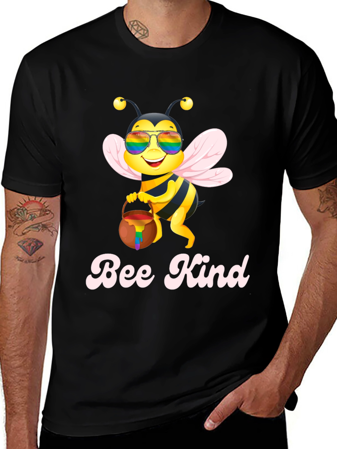 Bee Kind T-Shirt - LGBTQ+ Pride Apparel