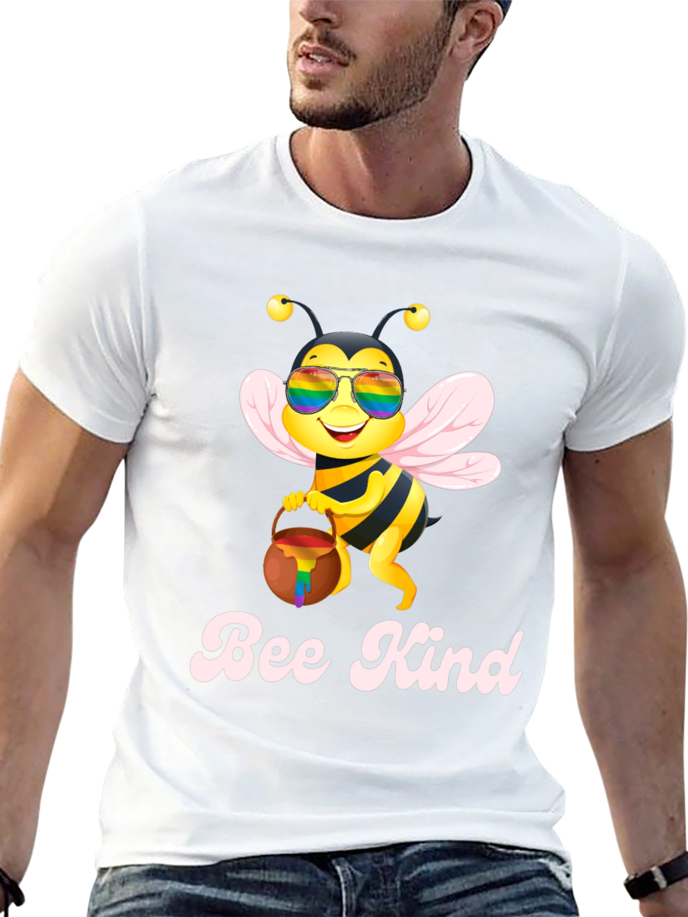 Bee Kind T-Shirt - LGBTQ+ Pride Apparel
