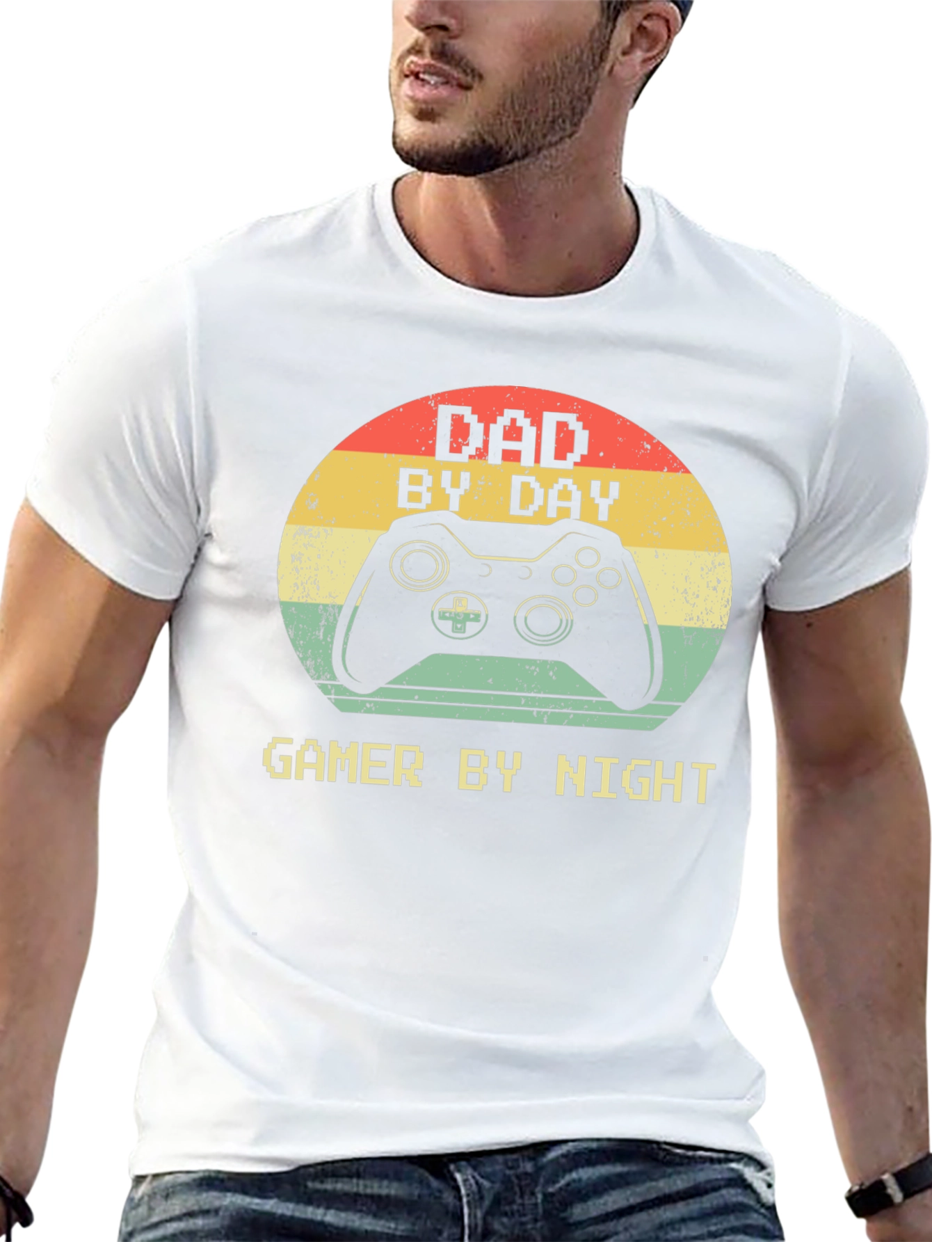 Dad By Day Gamer By Night T-Shirt