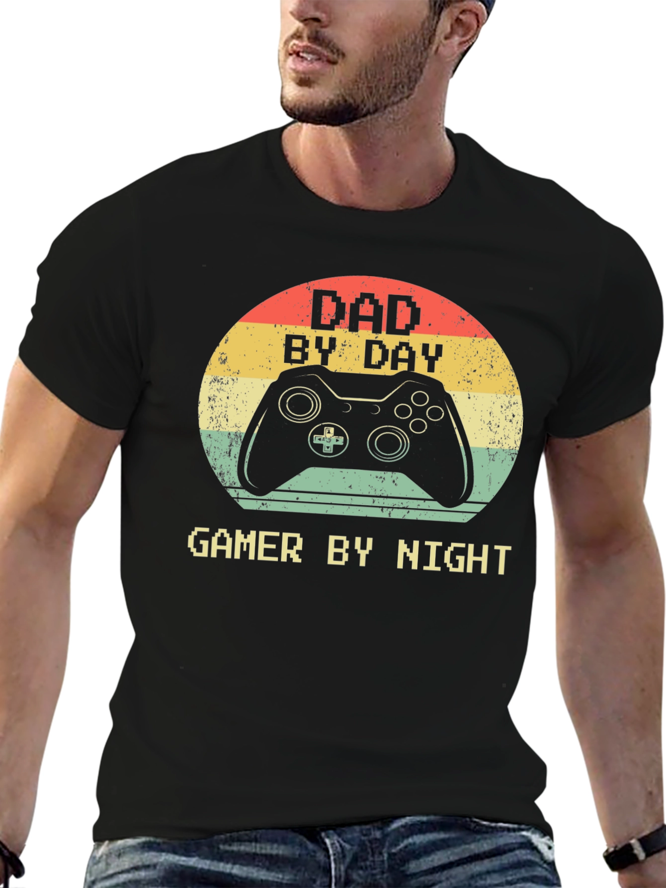 Dad By Day Gamer By Night T-Shirt