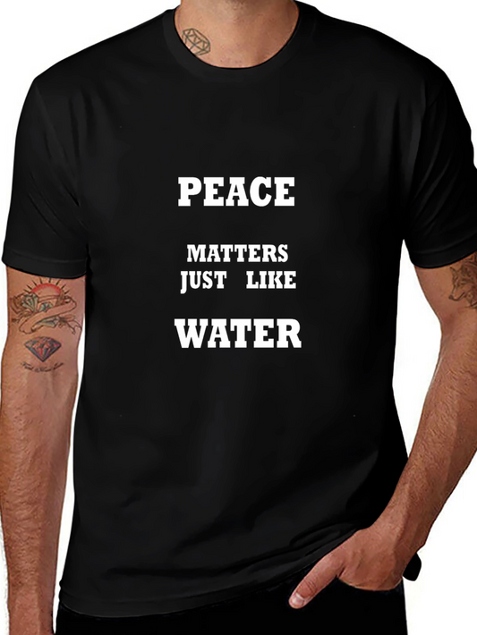 Peace Matters T-Shirt - Soft Cotton Blend