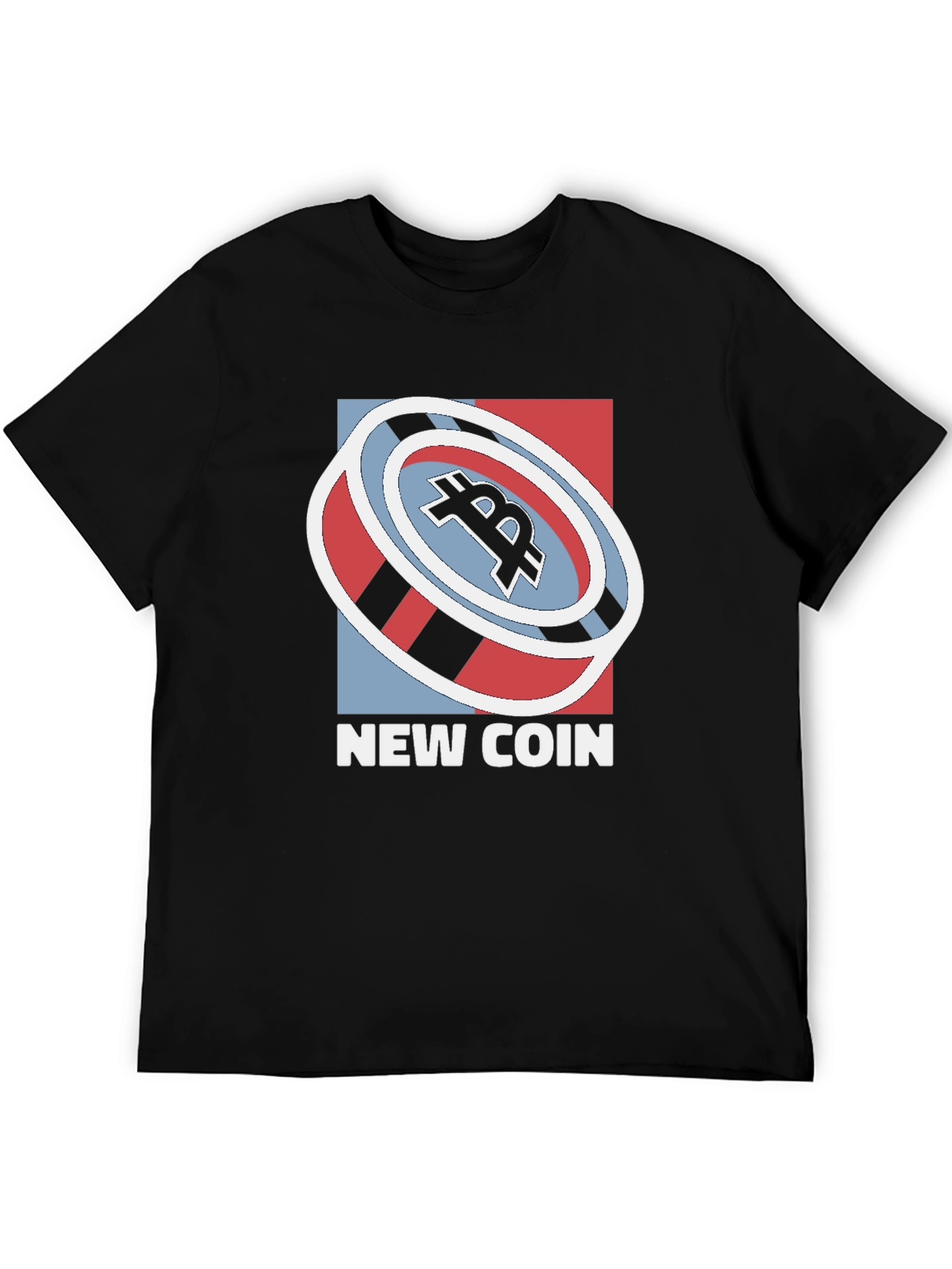 New Coin Graphic Tee - Crypto Fashion