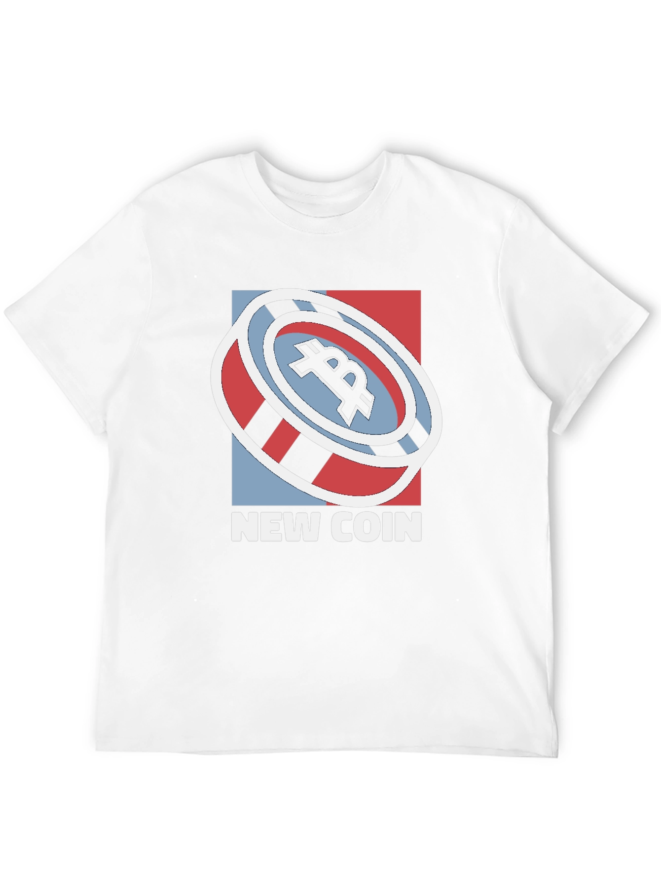New Coin Graphic Tee - Crypto Fashion
