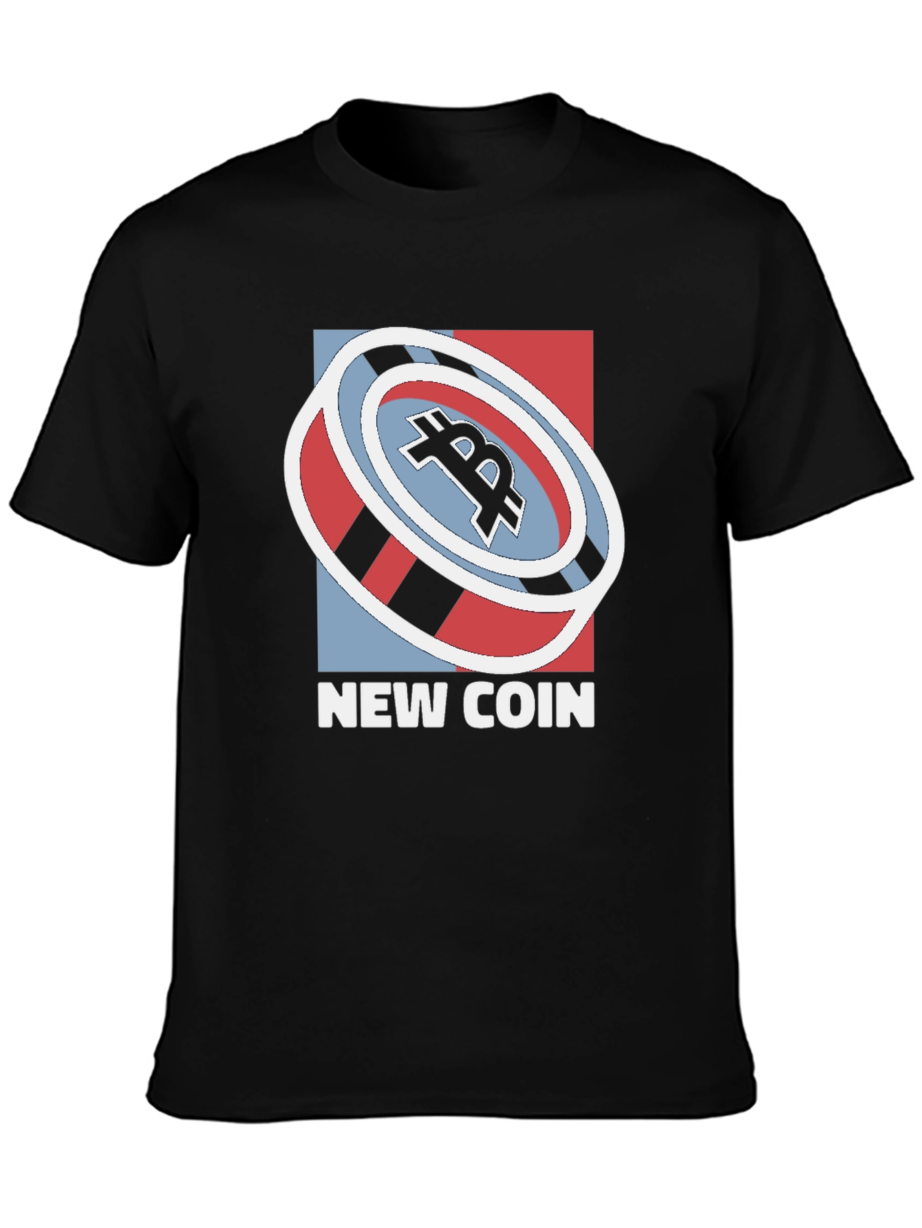 New Coin Graphic Tee - Crypto Fashion