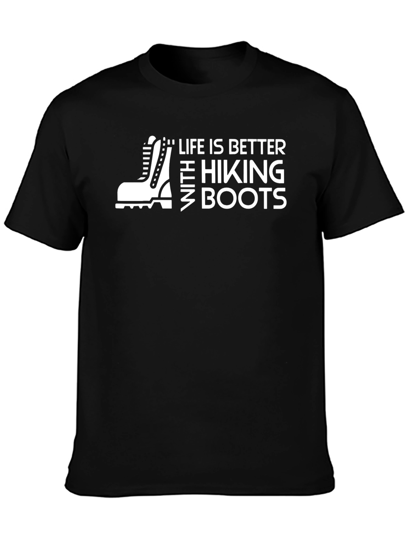 Life is Better Hiking Boots Graphic Tee