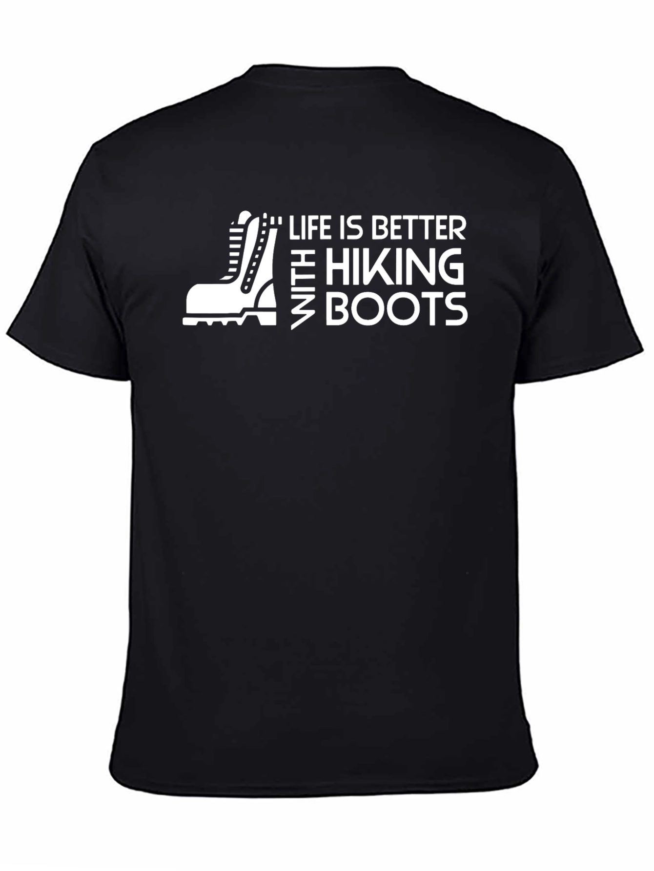 Life is Better Hiking Boots Graphic Tee