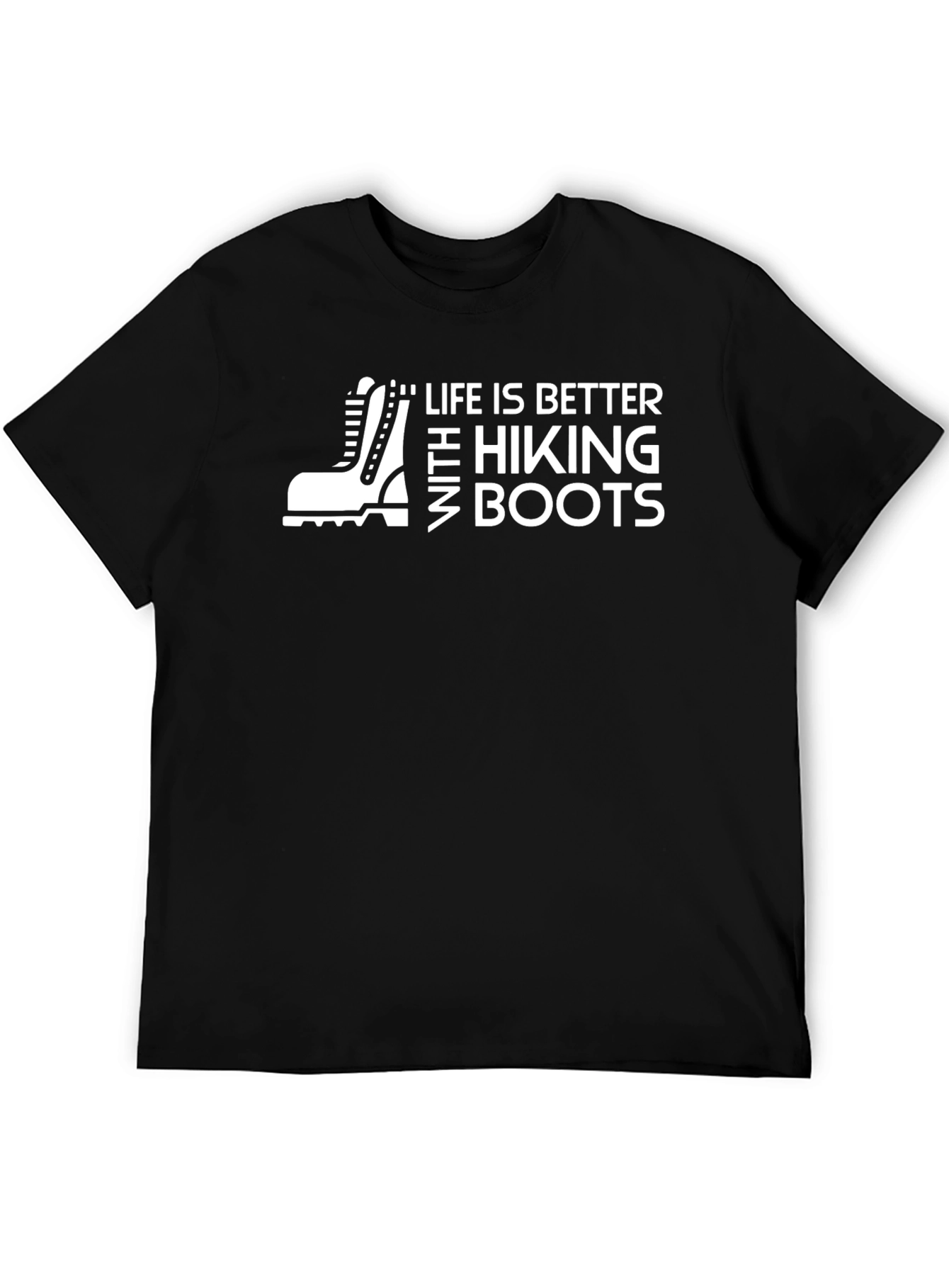 Life is Better Hiking Boots Graphic Tee