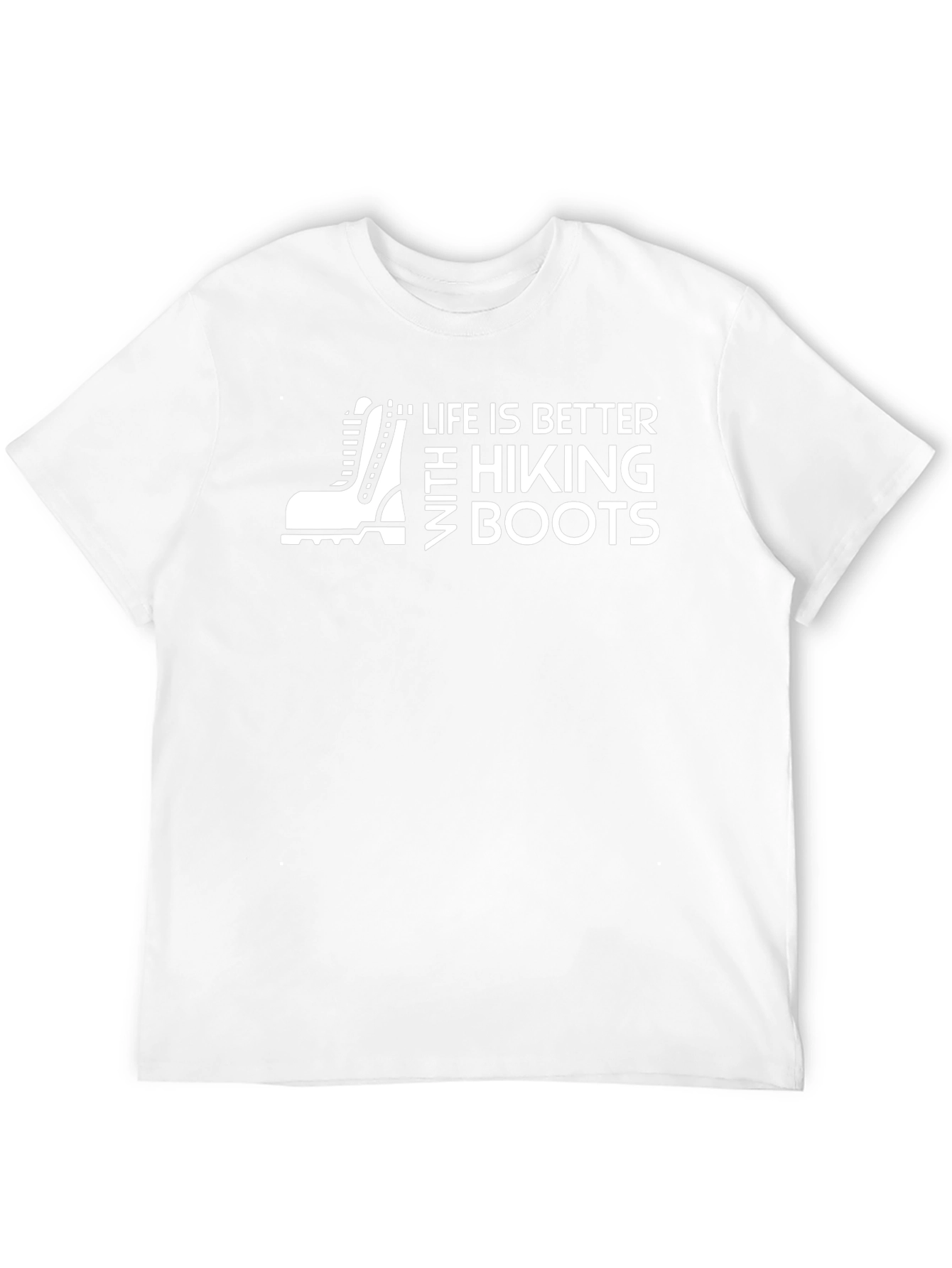 Life is Better Hiking Boots Graphic Tee