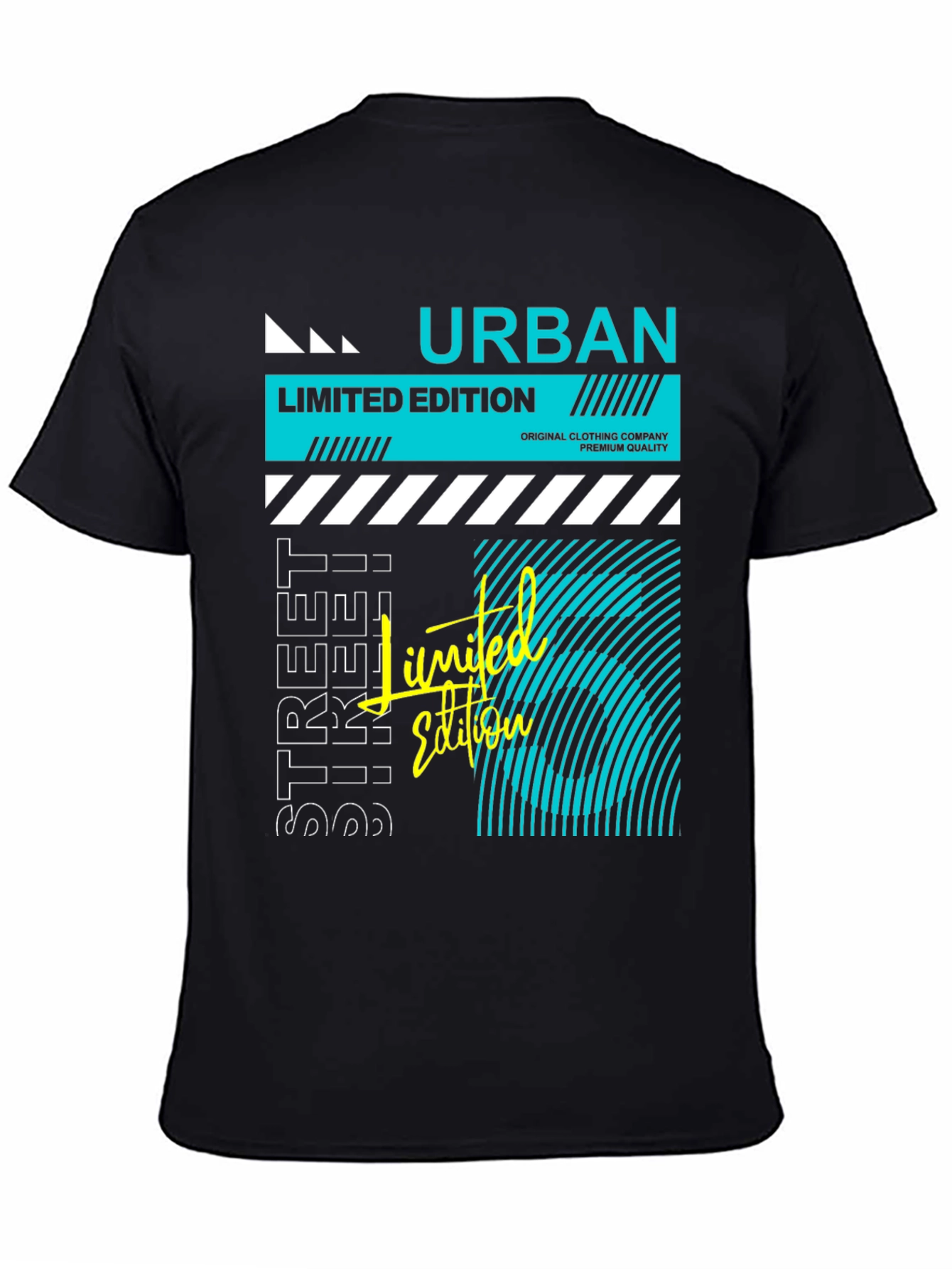 Urban Limited Edition Graphic Tee - Black