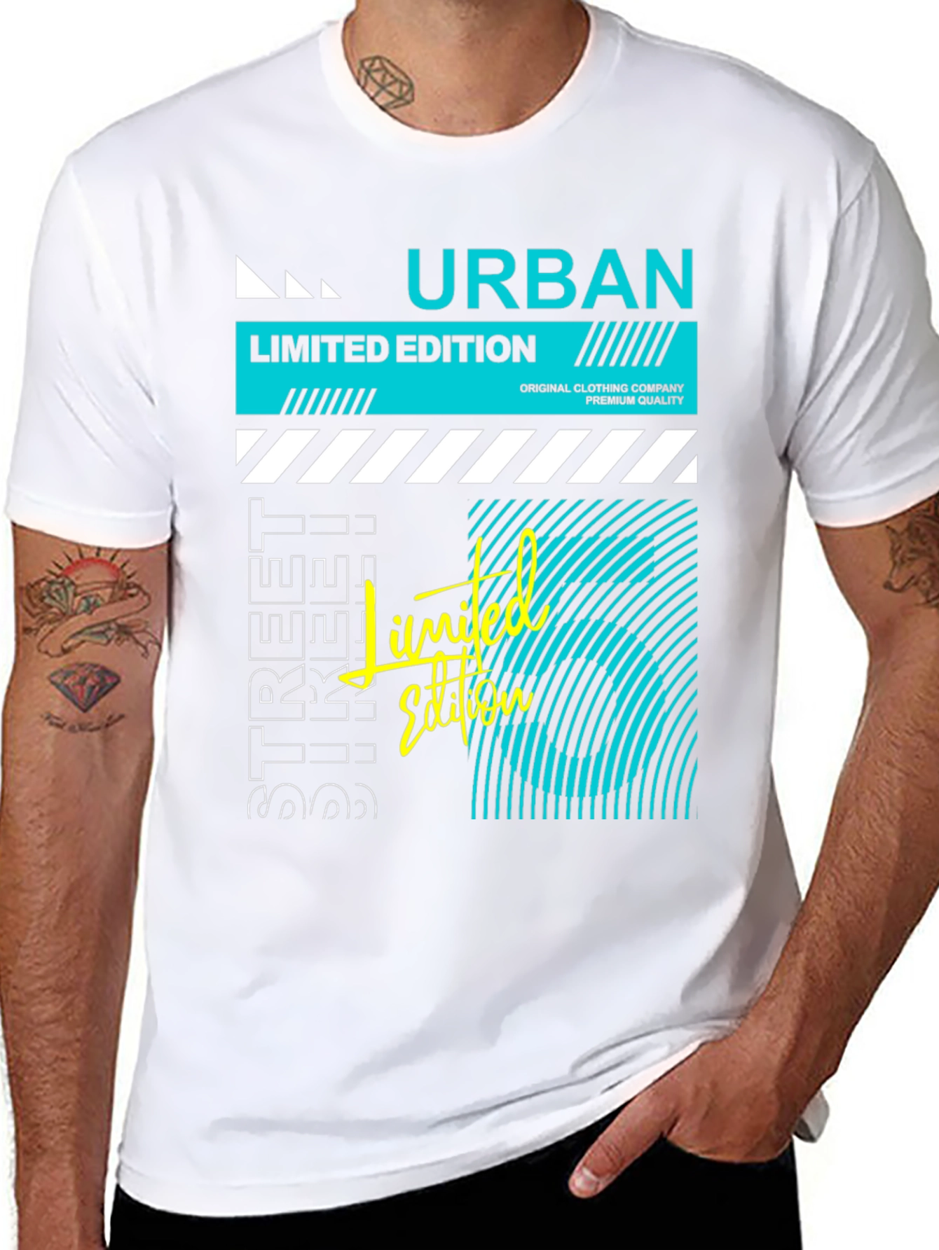 Urban Limited Edition Graphic Tee - Black