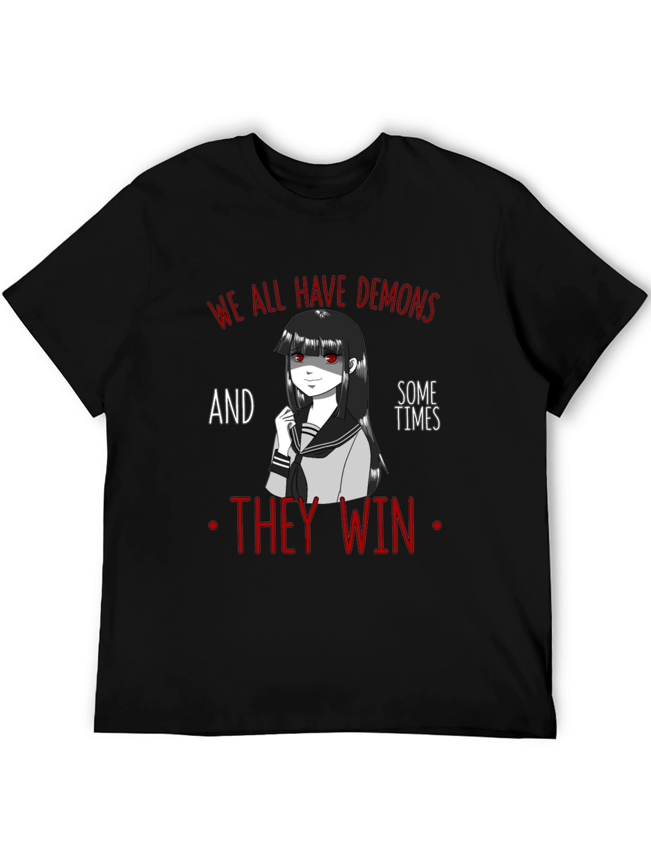 Demons Graphic Print T-Shirt