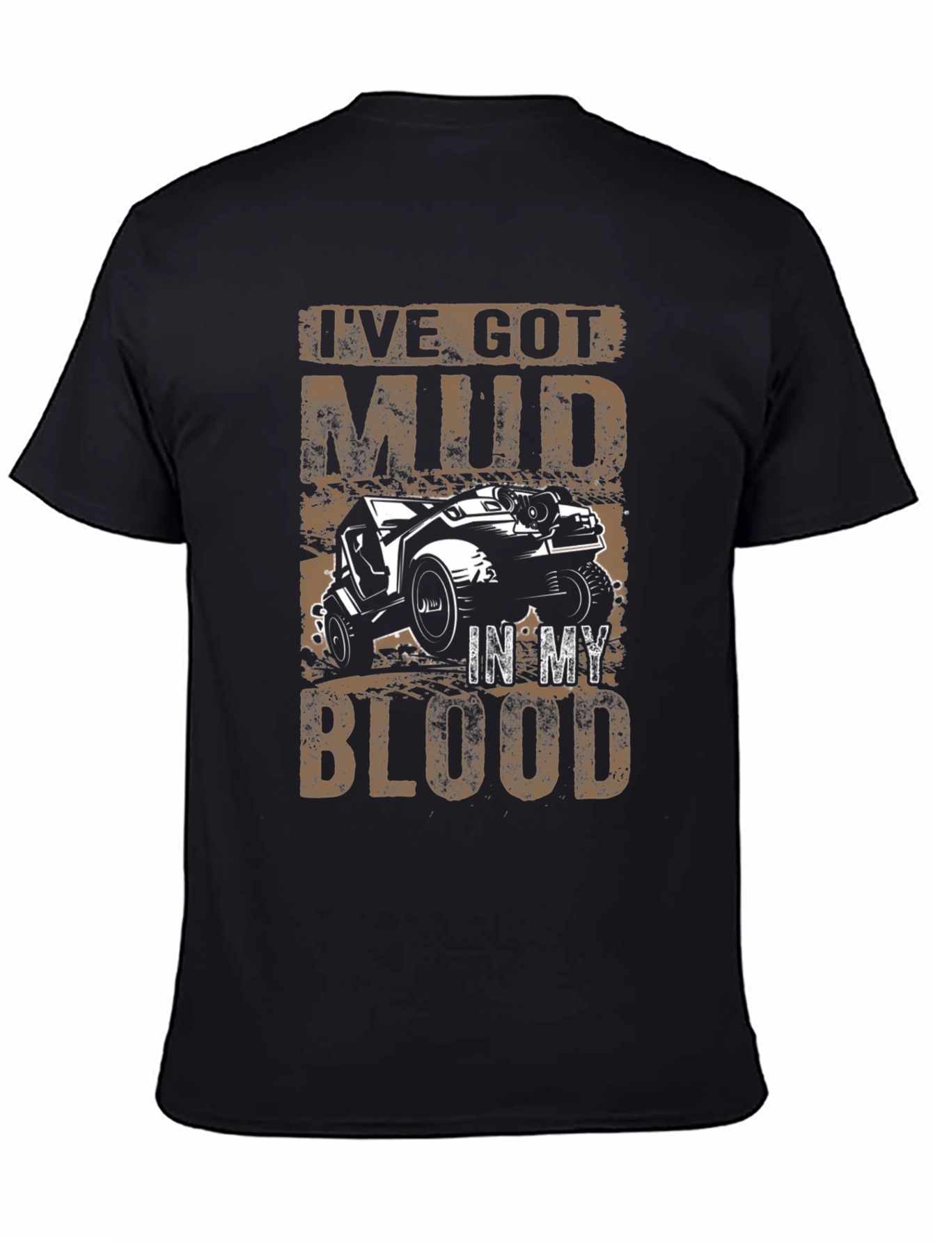 Mud in My Blood Black Graphic T-Shirt