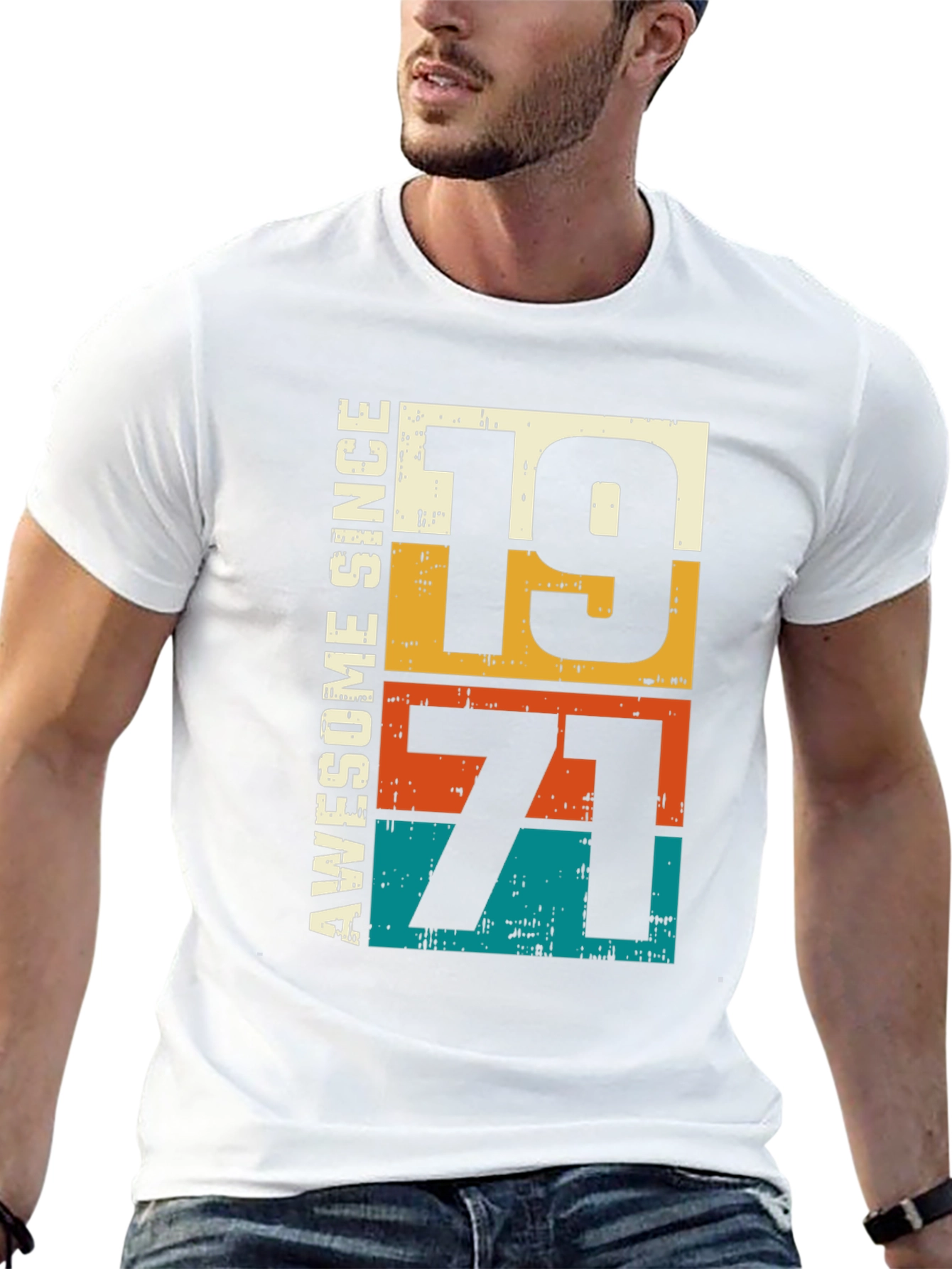 Awesome Since 1971 T-Shirt - Retro Style