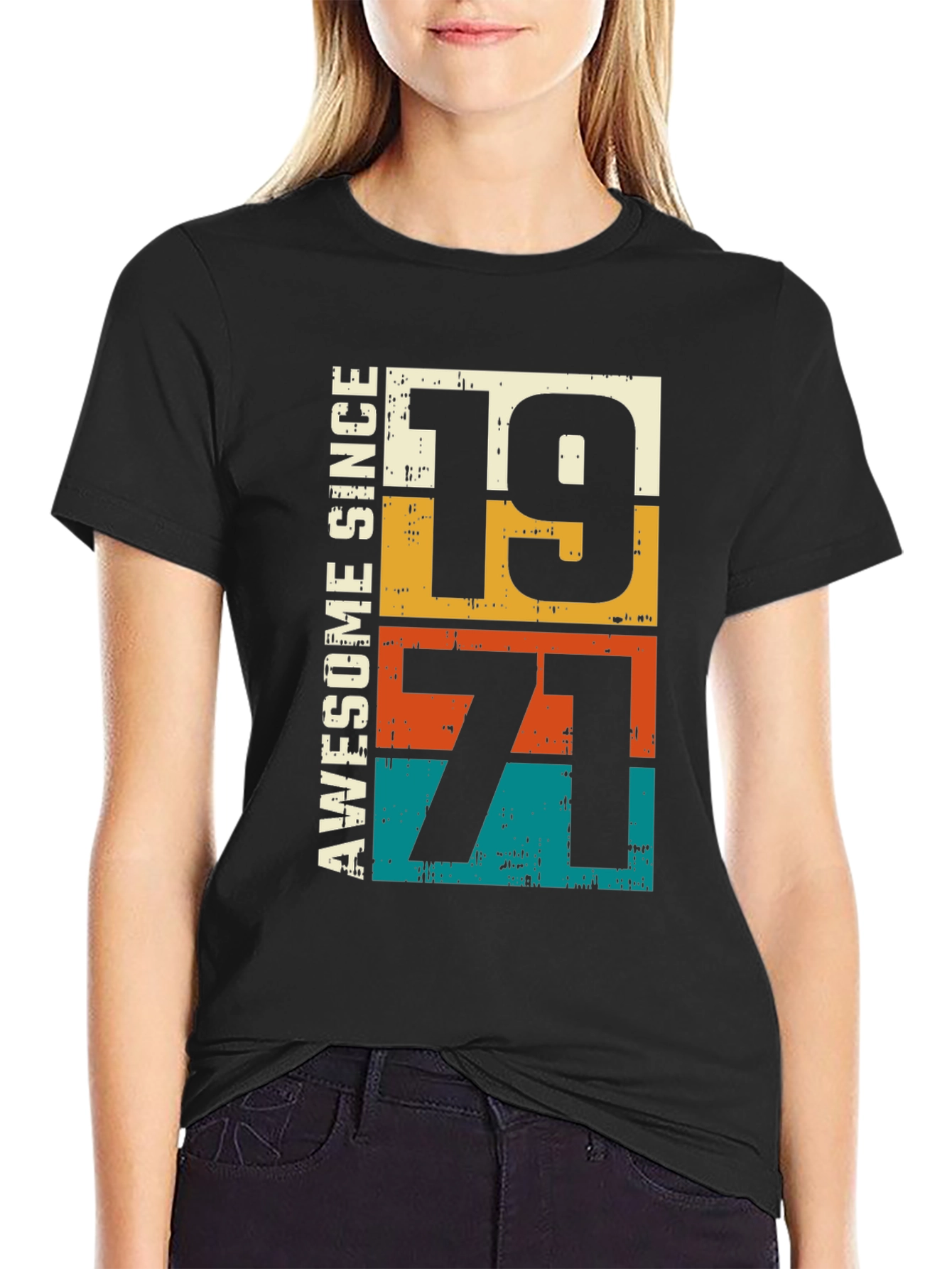 Awesome Since 1971 T-Shirt - Retro Style