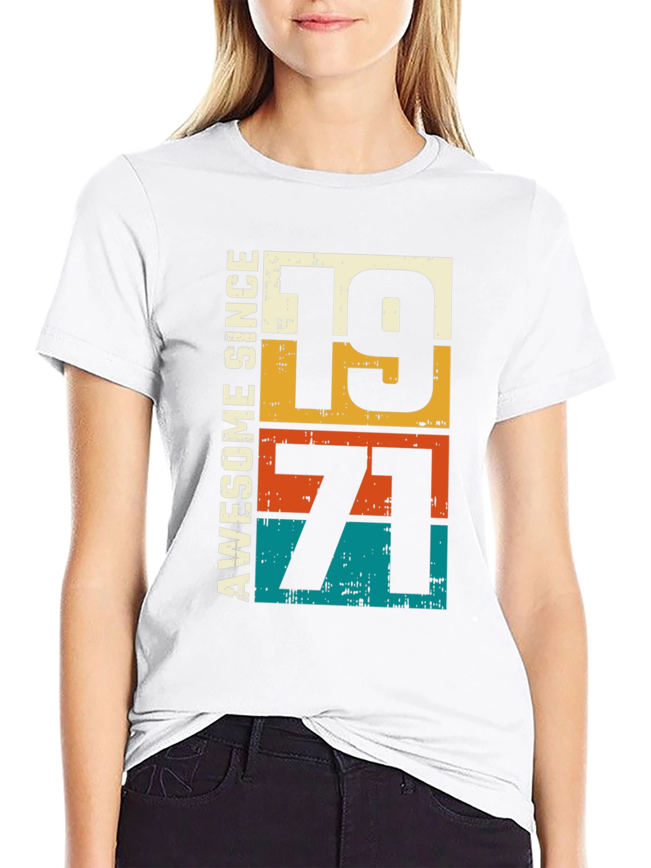 Awesome Since 1971 T-Shirt - Retro Style