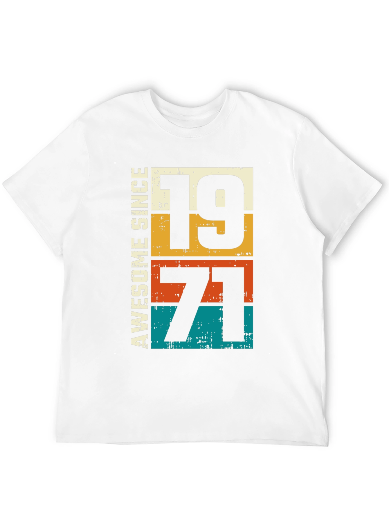 Awesome Since 1971 T-Shirt - Retro Style