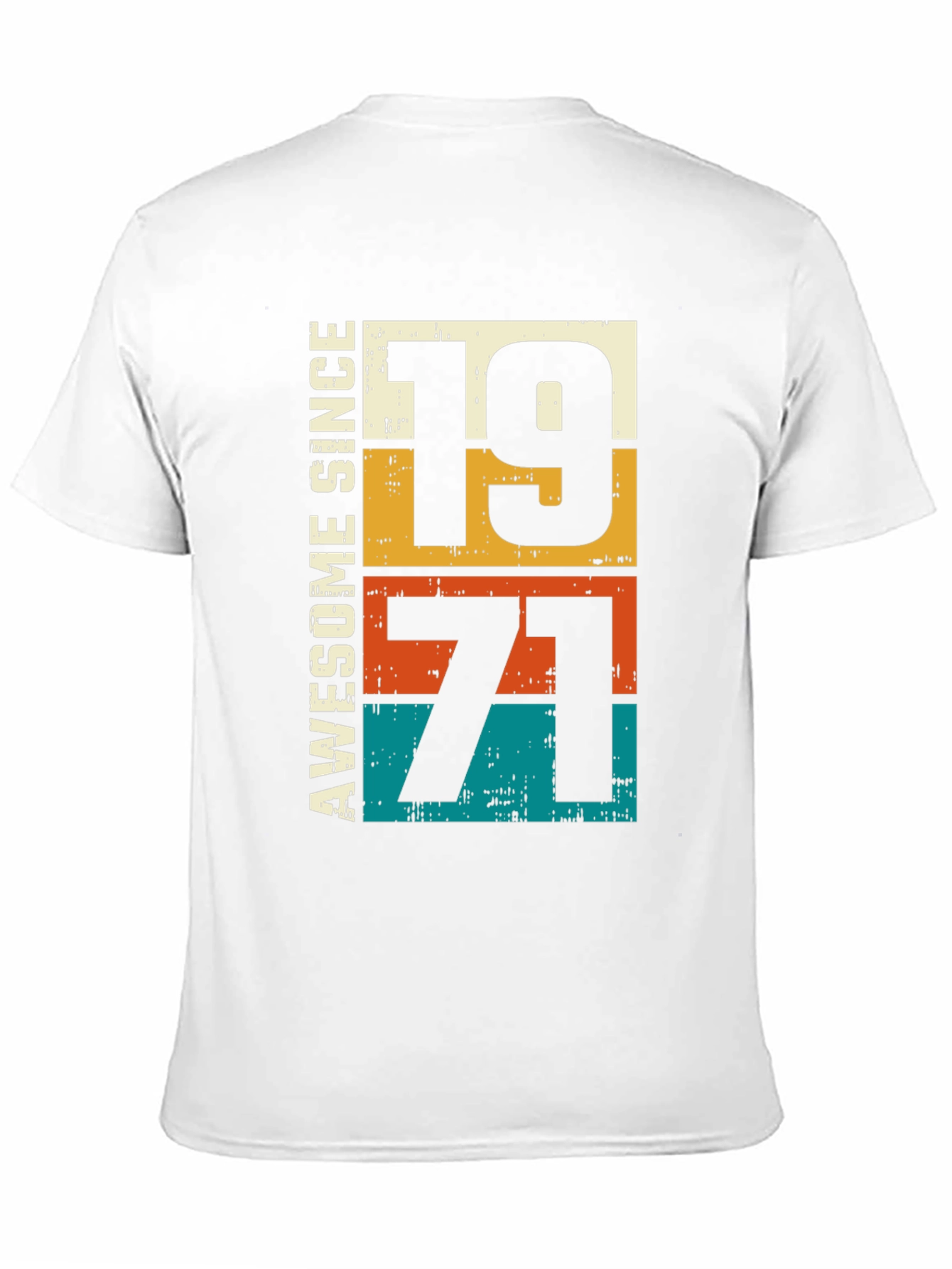 Awesome Since 1971 T-Shirt - Retro Style