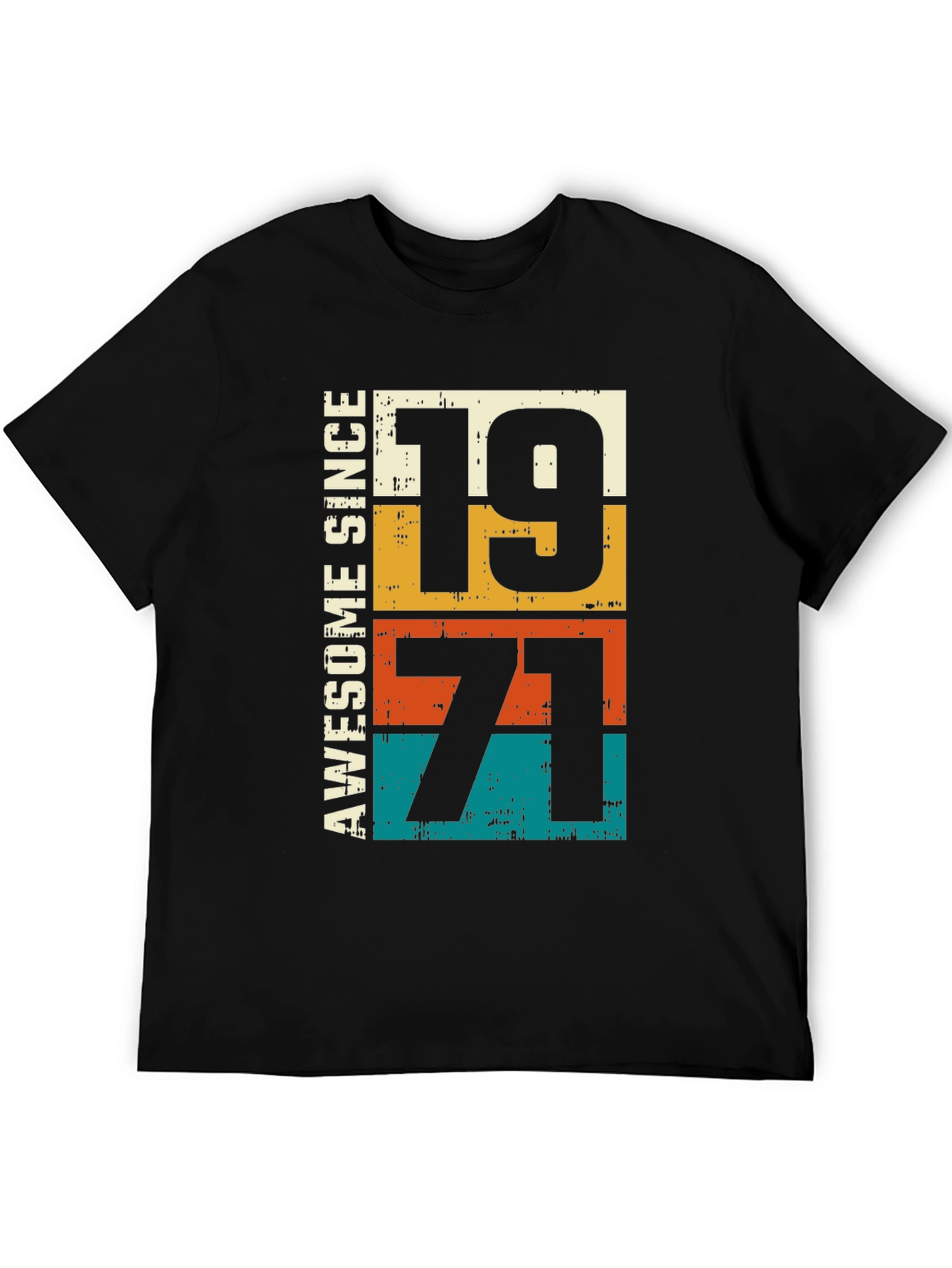 Awesome Since 1971 T-Shirt - Retro Style