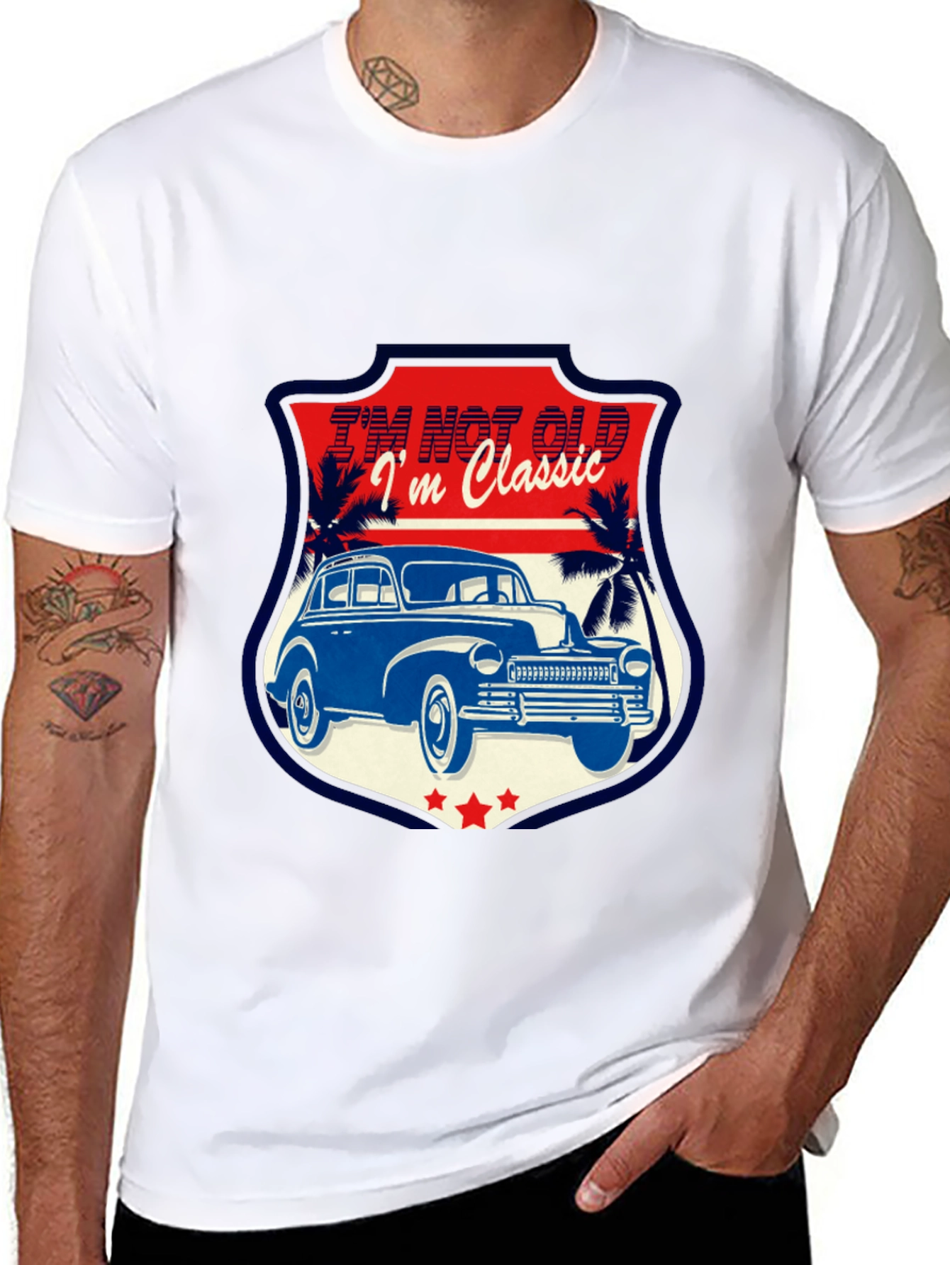 Classic Car T-Shirt - Im Not Old Im Classic