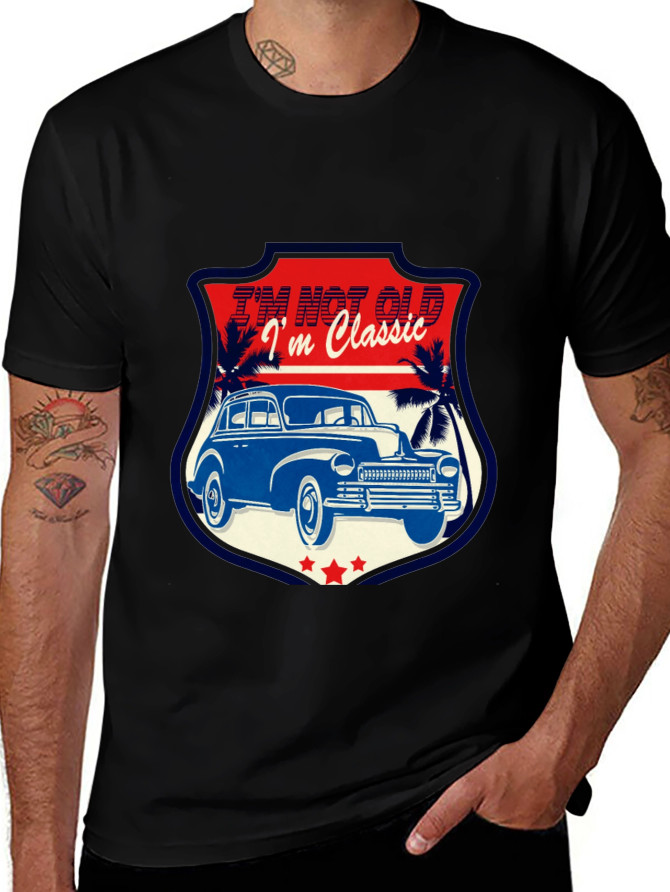 Classic Car T-Shirt - Im Not Old Im Classic