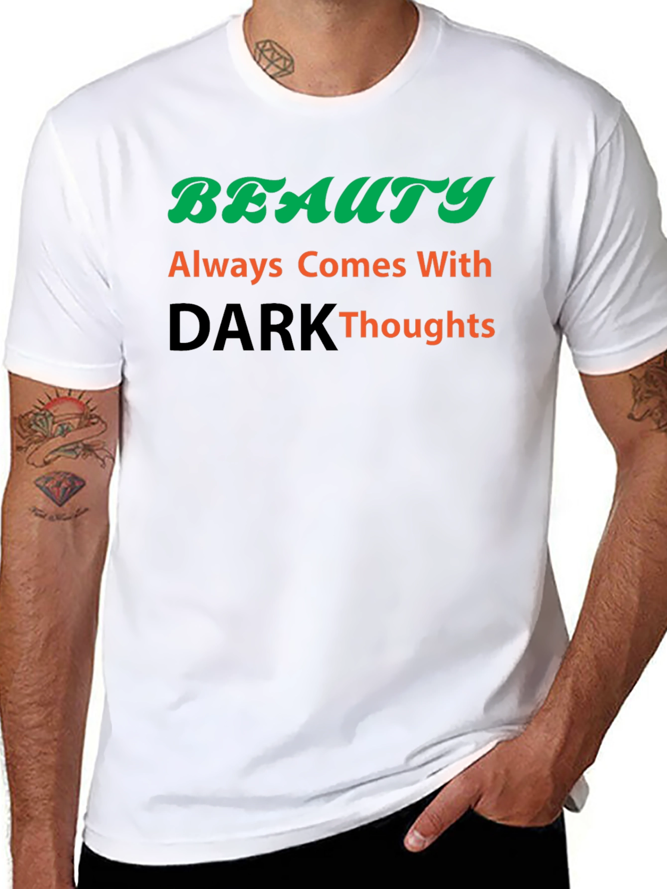 Beauty & Dark Thoughts T-Shirt