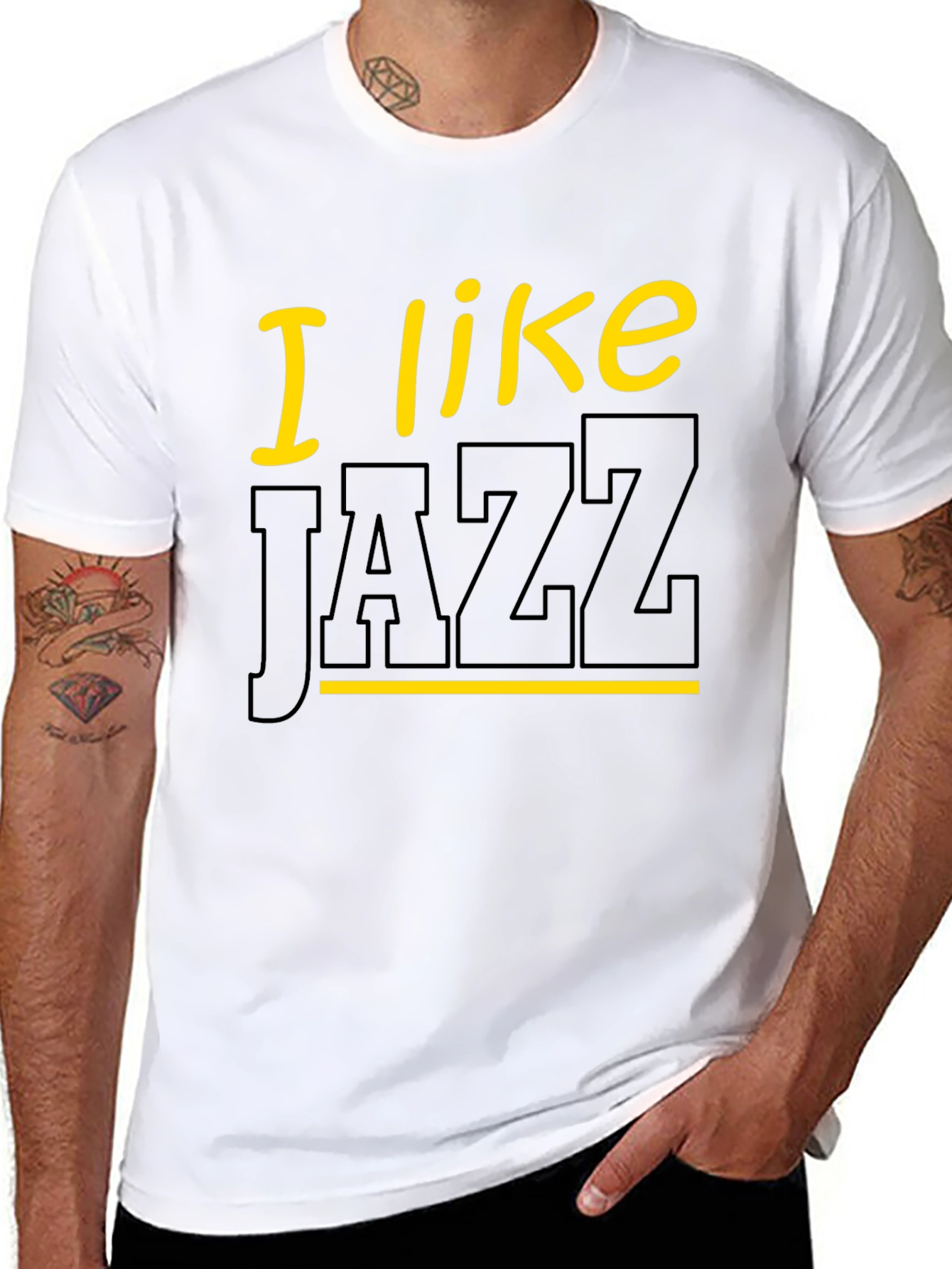I Like Jazz Graphic T-Shirt