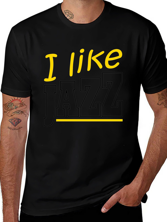 I Like Jazz Graphic T-Shirt