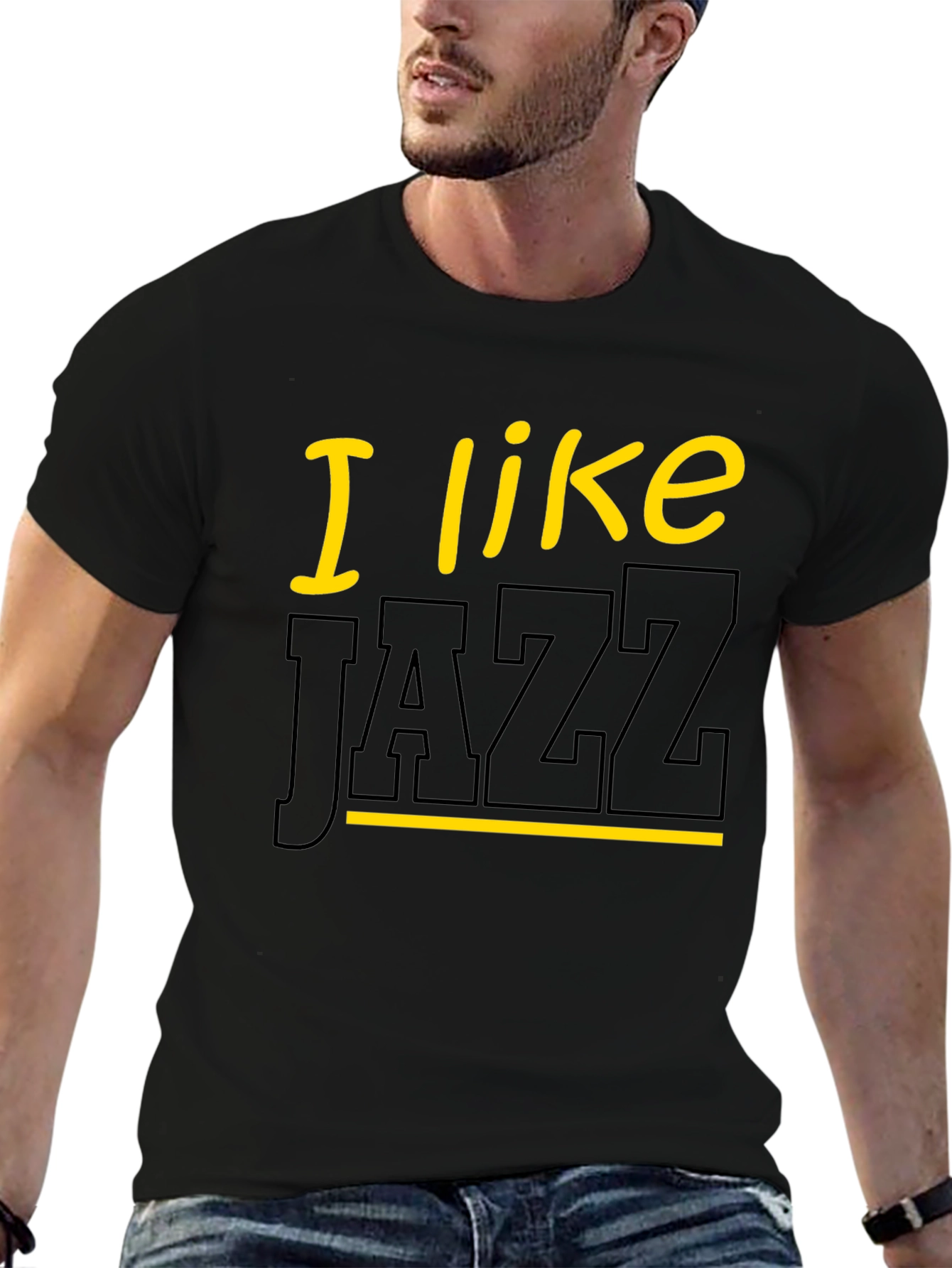 I Like Jazz Graphic T-Shirt