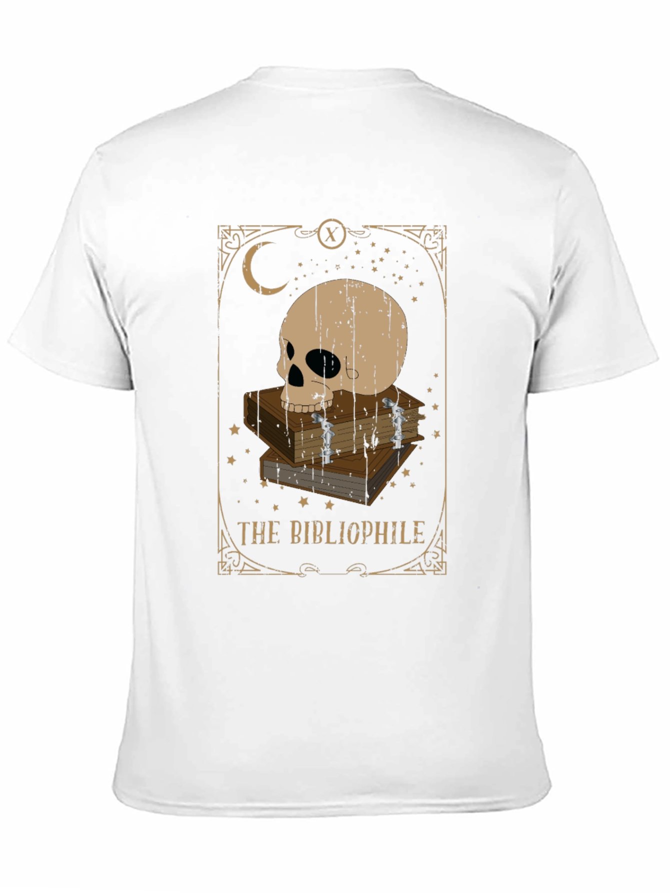 The Bibliophile Tarot T-Shirt