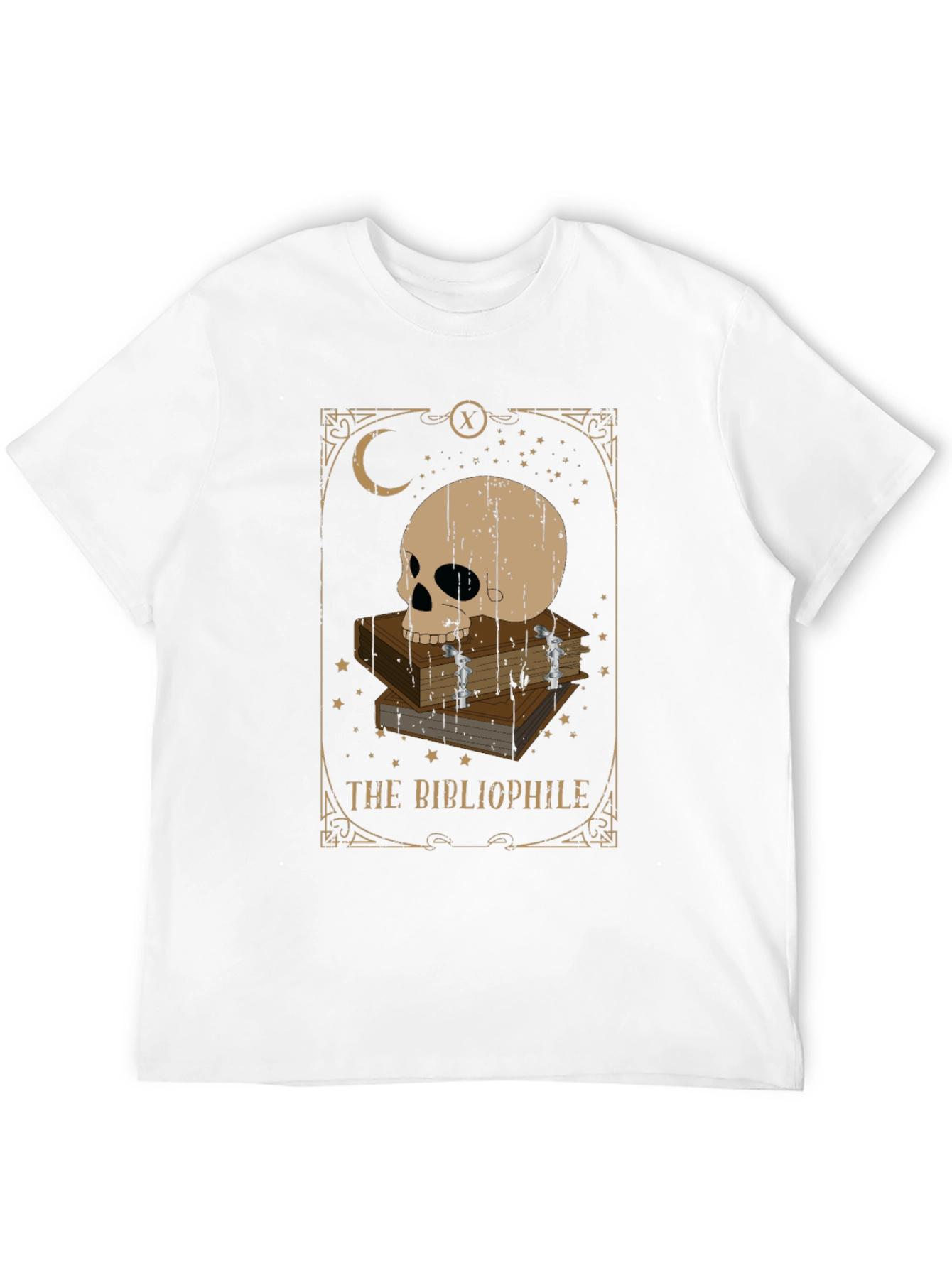 The Bibliophile Tarot T-Shirt
